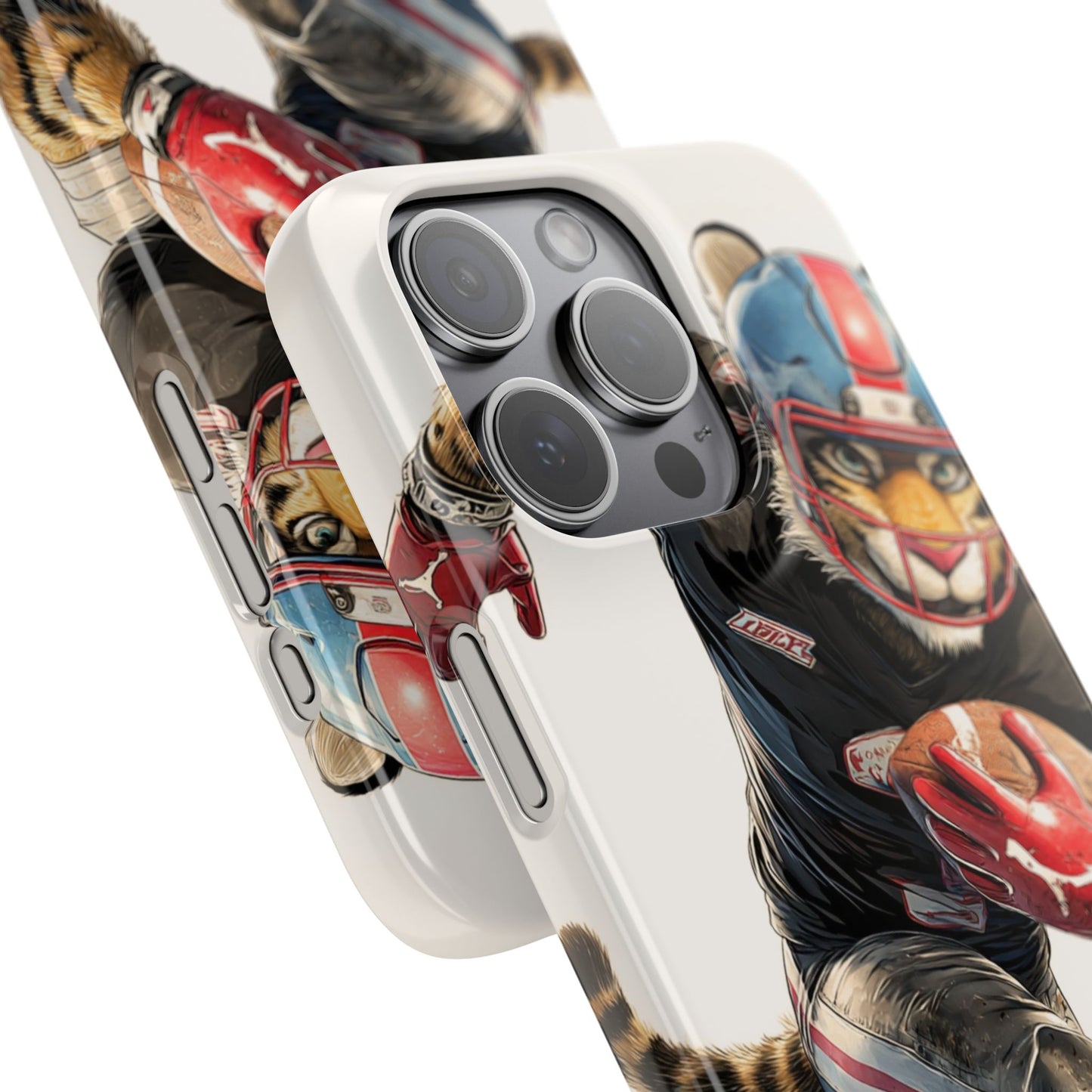 Sporty Animal Snap Cases for Phone, Unique Art, Gift for Sports Lovers, Fun Design for Gamers, iPhone Accessories