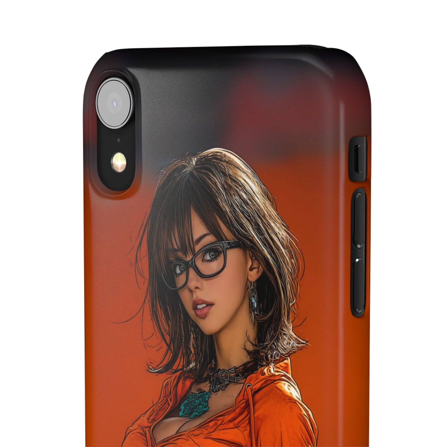 Velma Dinkley Cleveland Browns Fan Snap Cases, Phone Cover, Cartoon Style Art, Custom Case, Protective Shell