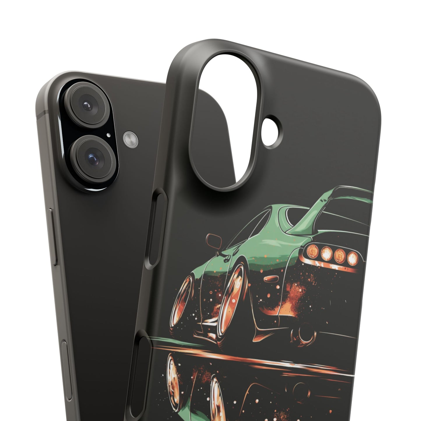 A80 MK4 Green Supra Art Snap Case and Protective Phone Cover For iPhone and Samsung