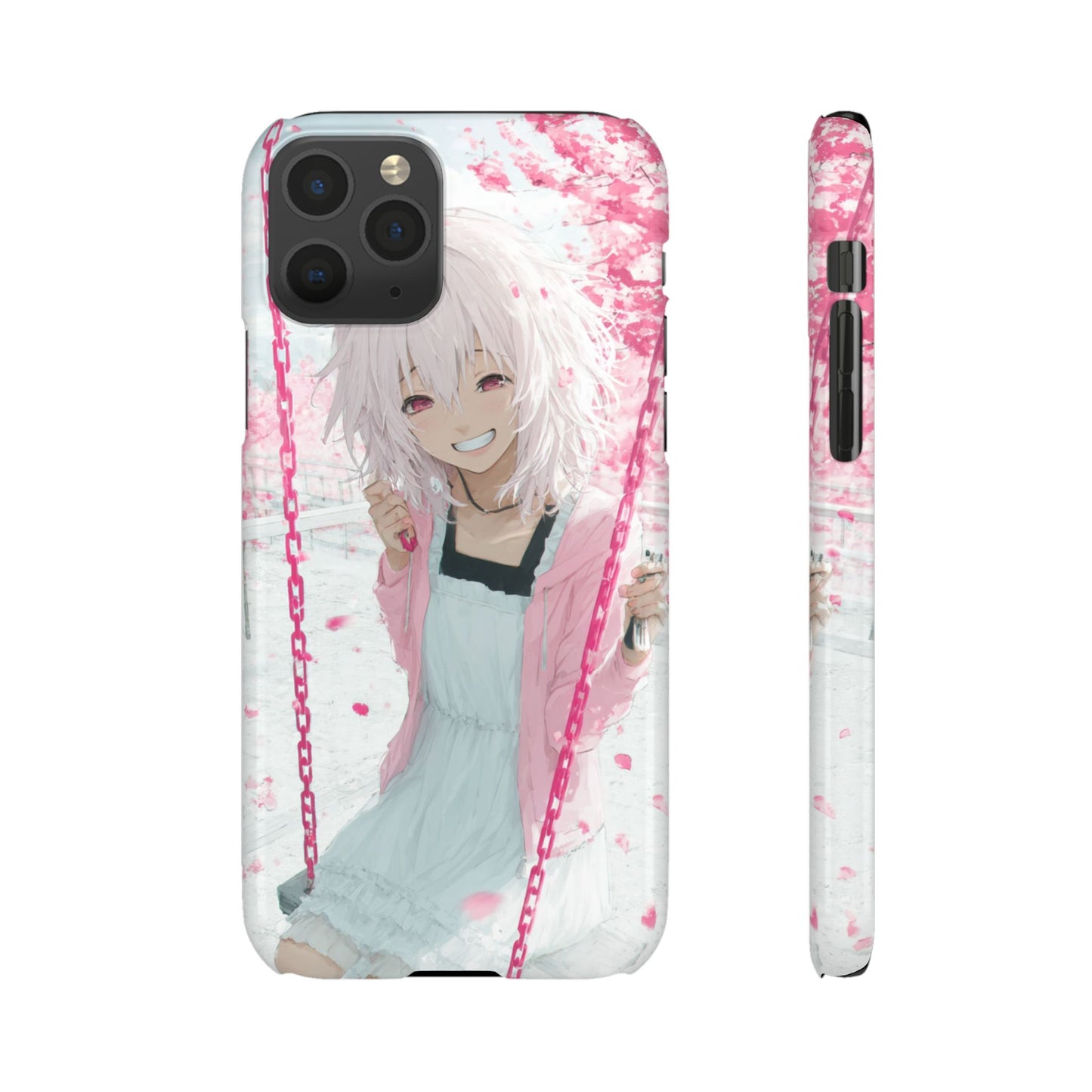 Anime Character Snap Cases for Phone, Cute Aesthetic Phone Cover, Gifts for Otaku, Floral Design, Unique Phone Cases
