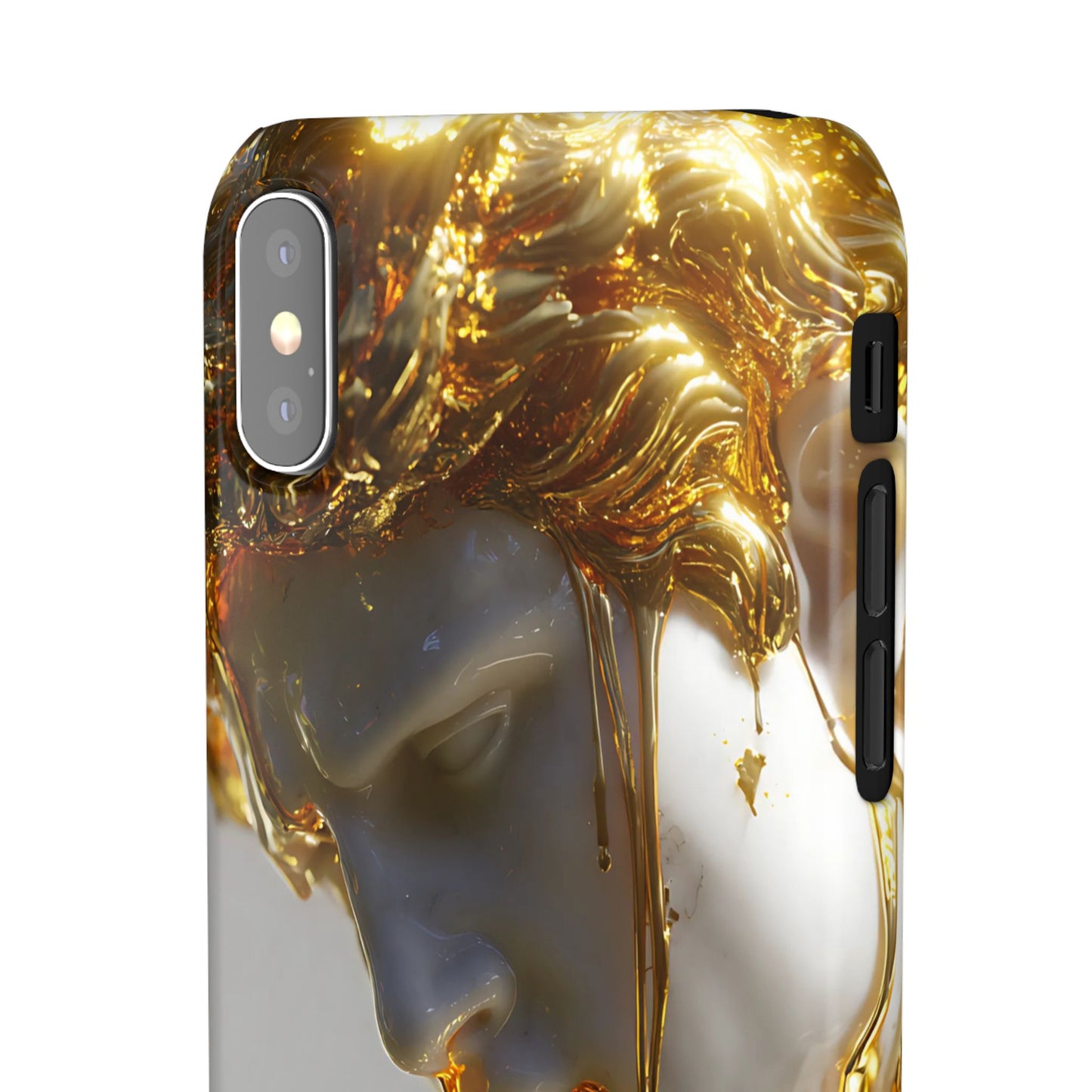 Gold Goddess Art Snap Case, Artistic Phone Cover, Unique Phone Accessory, Gift for Art Lovers, Stylish Protection