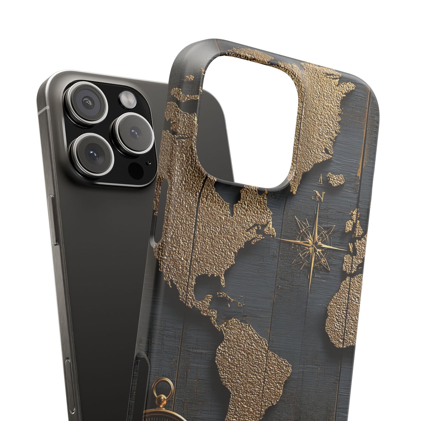 Vintage World Map Snap Cases - Travel Lover Gift, Phone Protection, Unique Phone Cover, Adventure Accessories