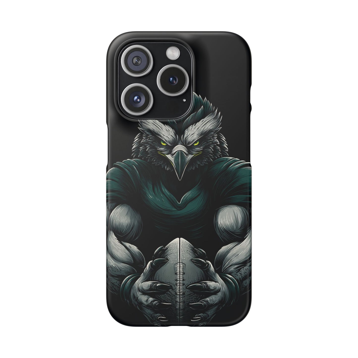 Philadelphia Eagles Art Snap Case, NFL Phone Cover, Sports Fan Gift, Football Team Accessories, Protective Cell Phone Shell