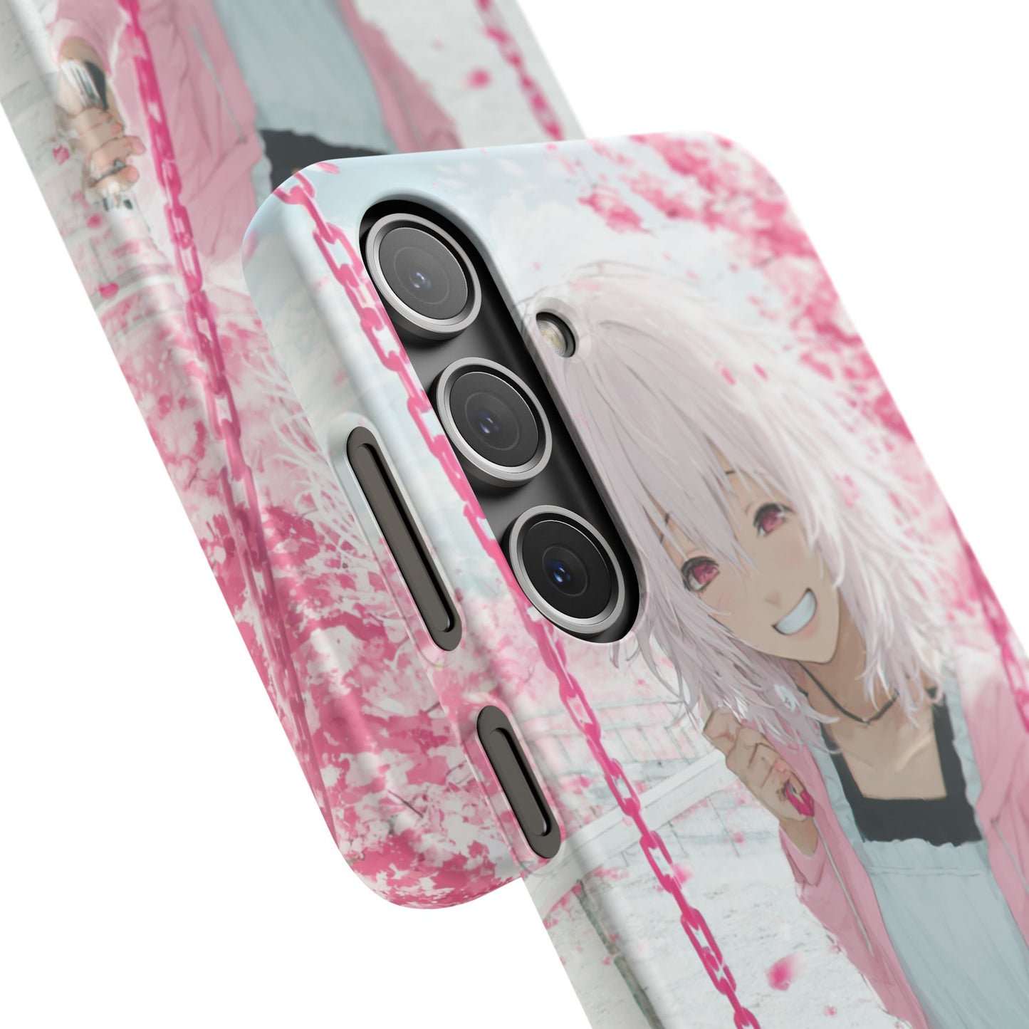 Anime Character Snap Cases for Phone, Cute Aesthetic Phone Cover, Gifts for Otaku, Floral Design, Unique Phone Cases