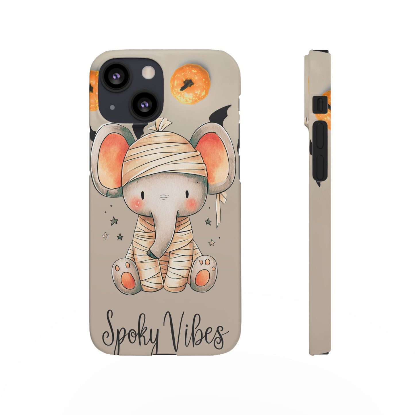 Halloween Vibe Elephant Snap Case for iPhone and Samsung