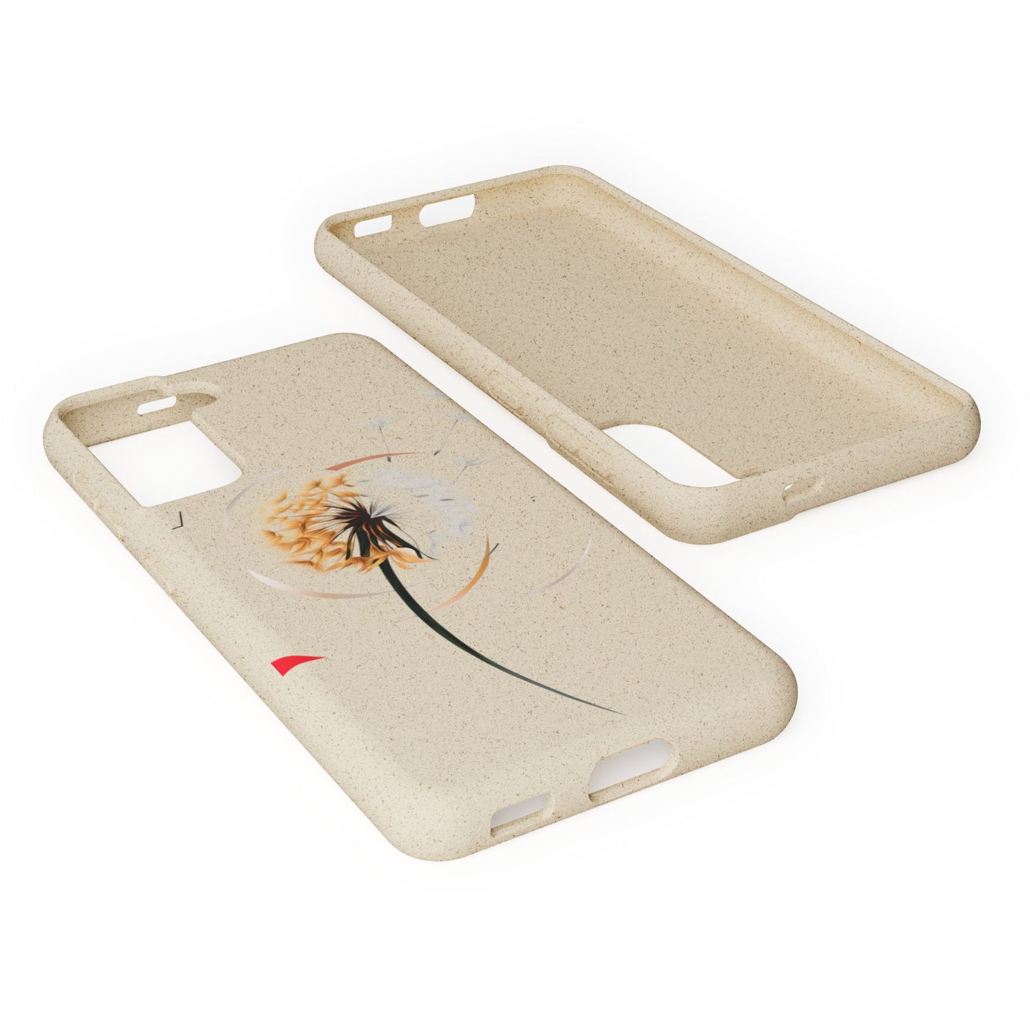 Plastic Free Eco-Friendly Phone Cases with Floral Design Sustainable Gift for Iphone and Samsungs