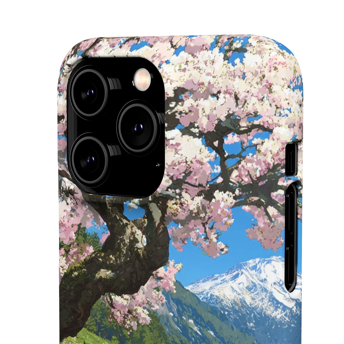 Nature-Inspired Snap Cases for Phone Protection, Floral Phone Covers, Cherry Blossom Aesthetic, Gifts for Nature Lovers, Spring Accessories