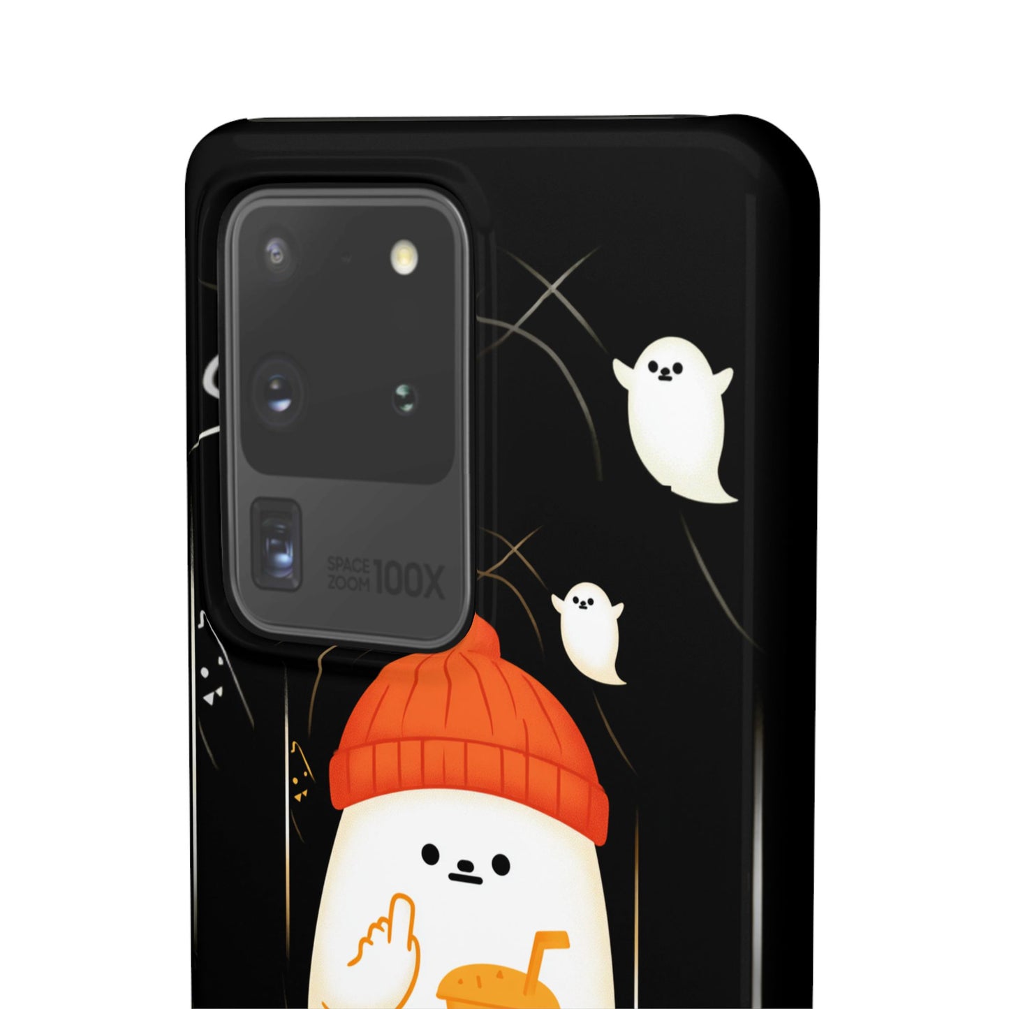 Spook You Halloween Ghost Snap Case Kawaii Protective Phone Cover for iPhone and Samsung