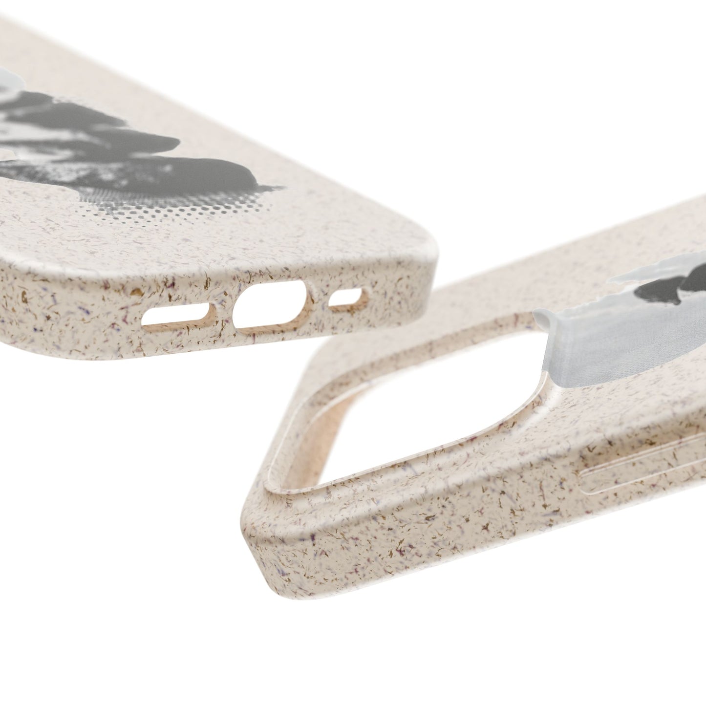 Biodegradable Plastic Free Phone Case Minimalistic Cairn Design Suitable For Iphones And Samsungs