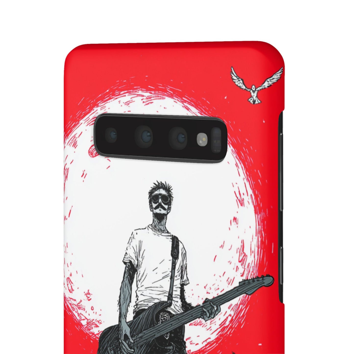 Rock & Roll Snap Cases - Music Lover's Phone Protection, Edgy Art, Gift for Guitarists, Cool Accessory for Teens