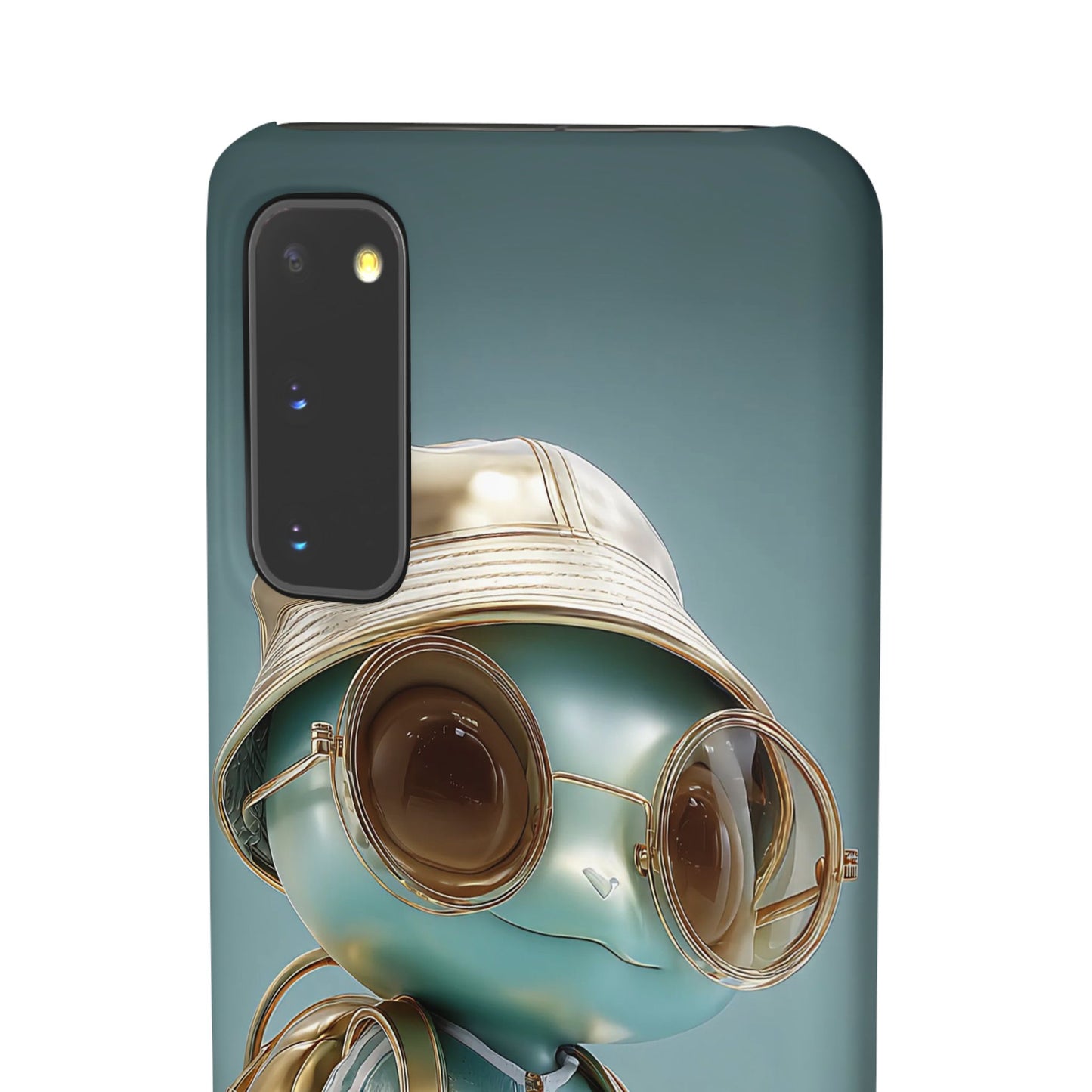 Trendy Character Snap Case for Phone, Cute Phone Cover, Gift for Kids, Cartoon Style Gadget Accessory, Fun Phone Protection