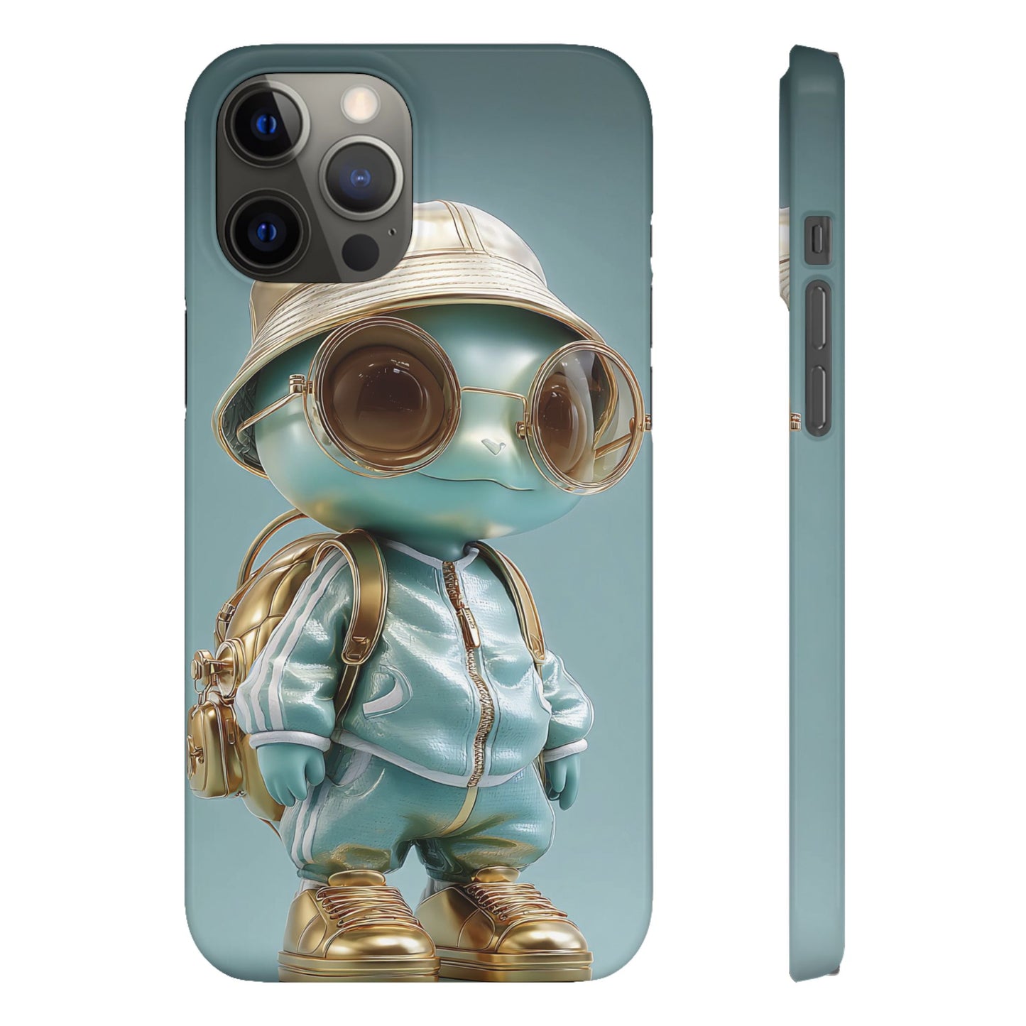 Trendy Character Snap Case for Phone, Cute Phone Cover, Gift for Kids, Cartoon Style Gadget Accessory, Fun Phone Protection