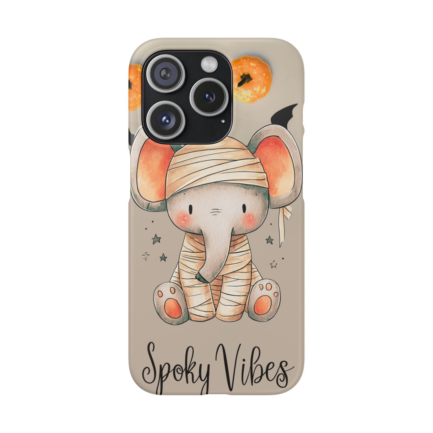 Halloween Vibe Elephant Snap Case for iPhone and Samsung