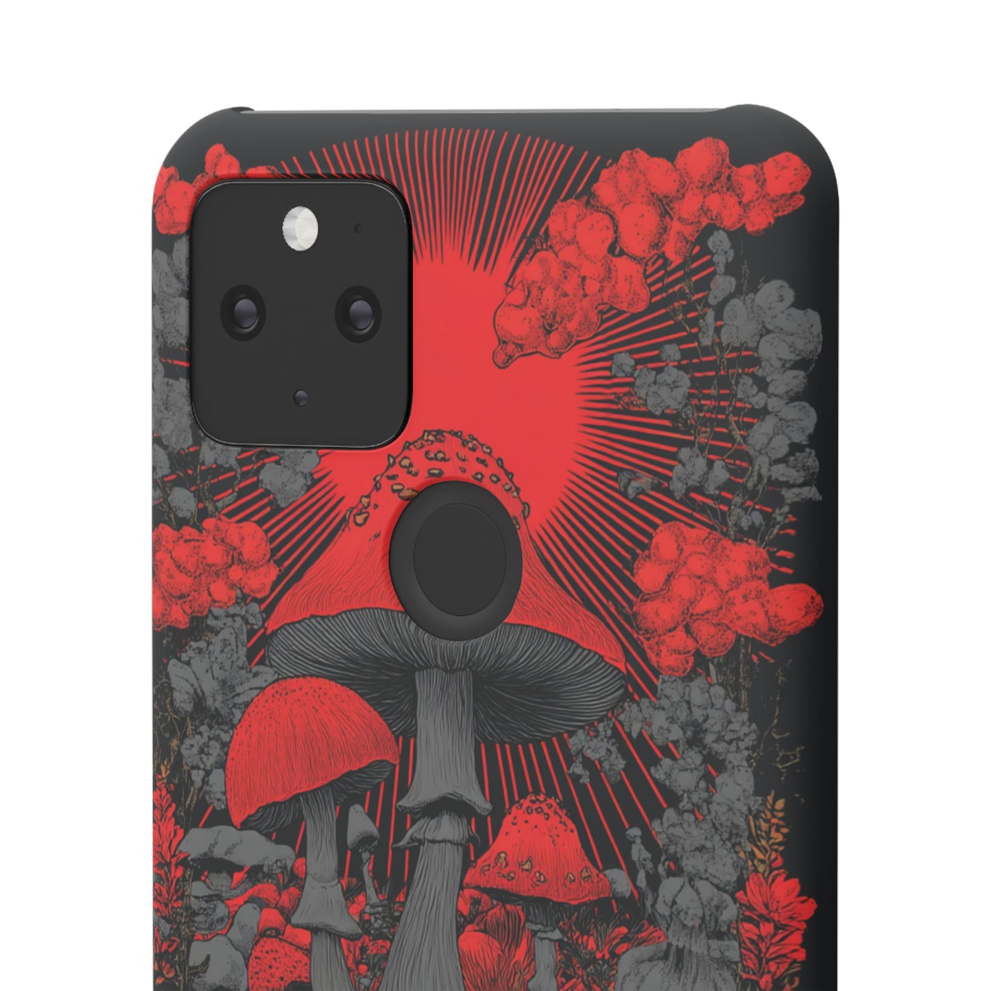 Fantasy Mushroom Snap Case Custom Phone Cover for iPhone and Samsung Mate and Glossy Avvialable