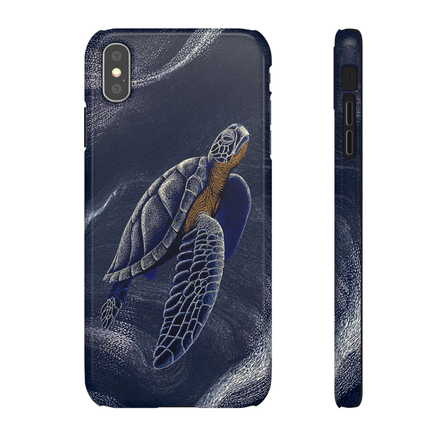 Marine Turtle Snap Case for Nature Lovers Phone Covers For Iphones and Samsungs Customization and Free Shipping Avvialable