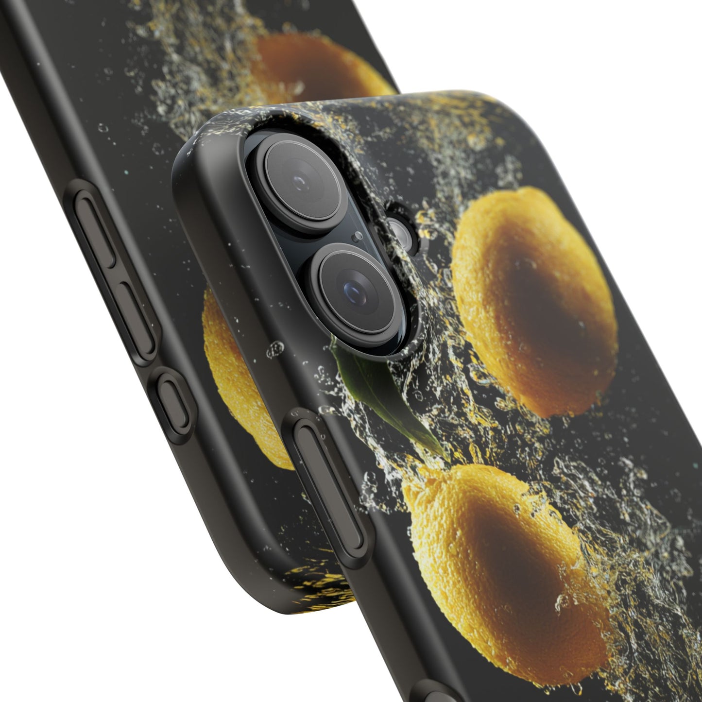 Lemon Splash Phone Case - Vibrant Snap Case, Fruit Lover Gift, Summer Vibes, Kitchen Decor, Unique Phone Accessories