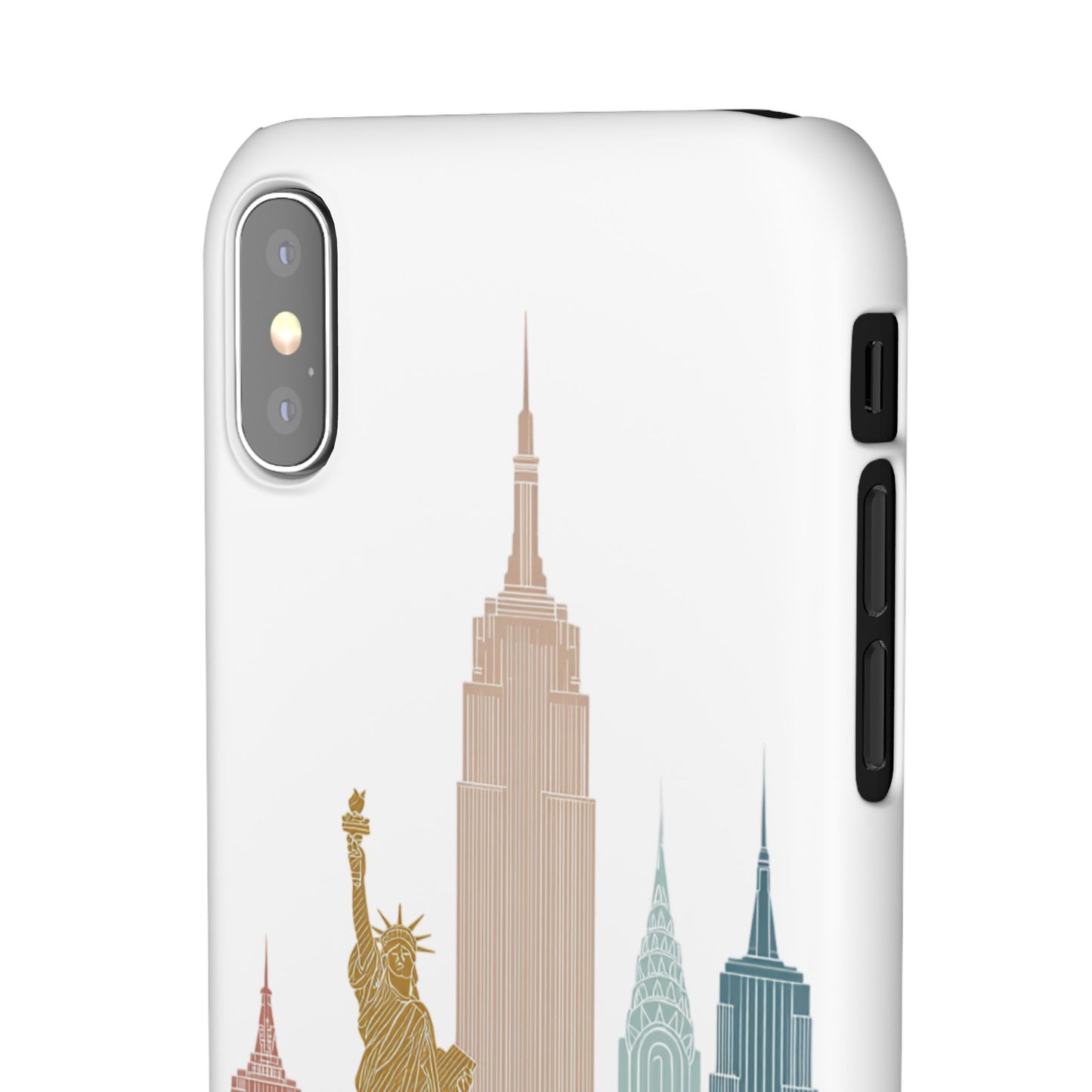 Stylish New York Snap Case, Urban Phone Cover, Cityscape Phone Case, Gift for Travelers, Trendy Protective Case
