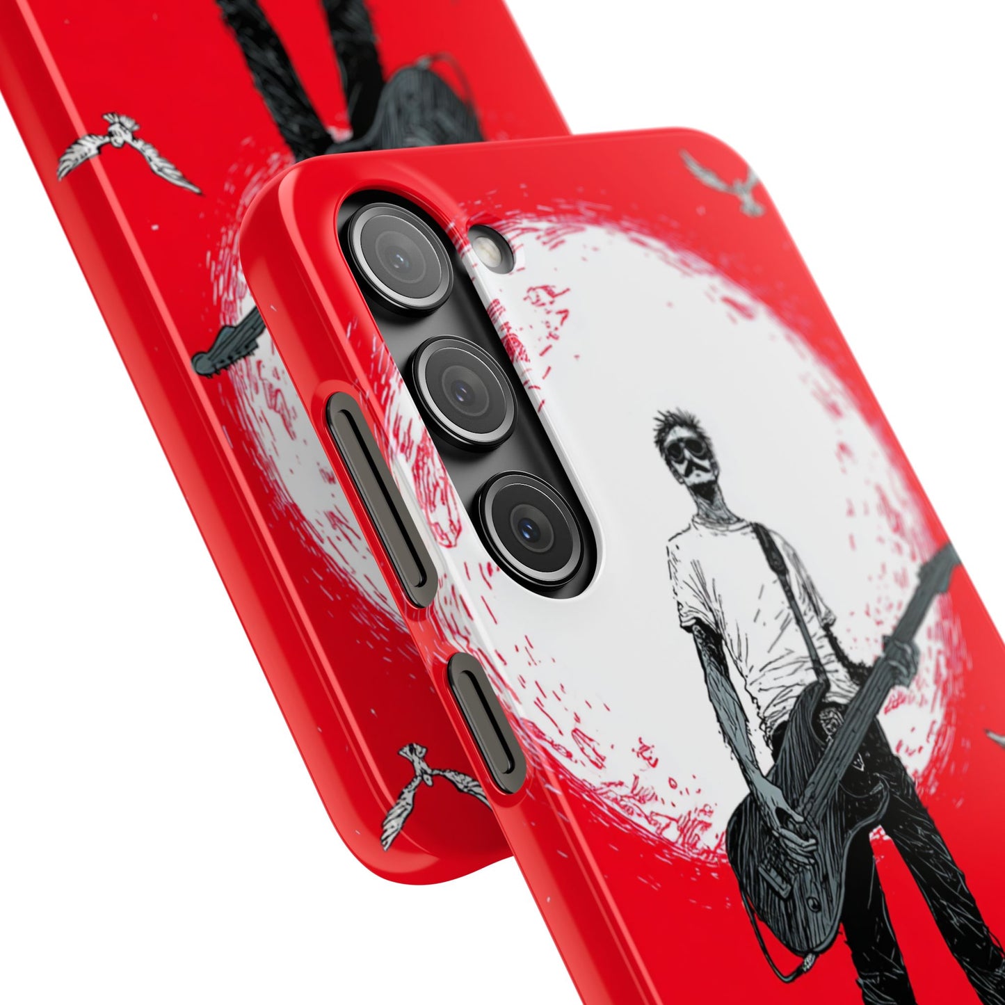 Rock & Roll Snap Cases - Music Lover's Phone Protection, Edgy Art, Gift for Guitarists, Cool Accessory for Teens