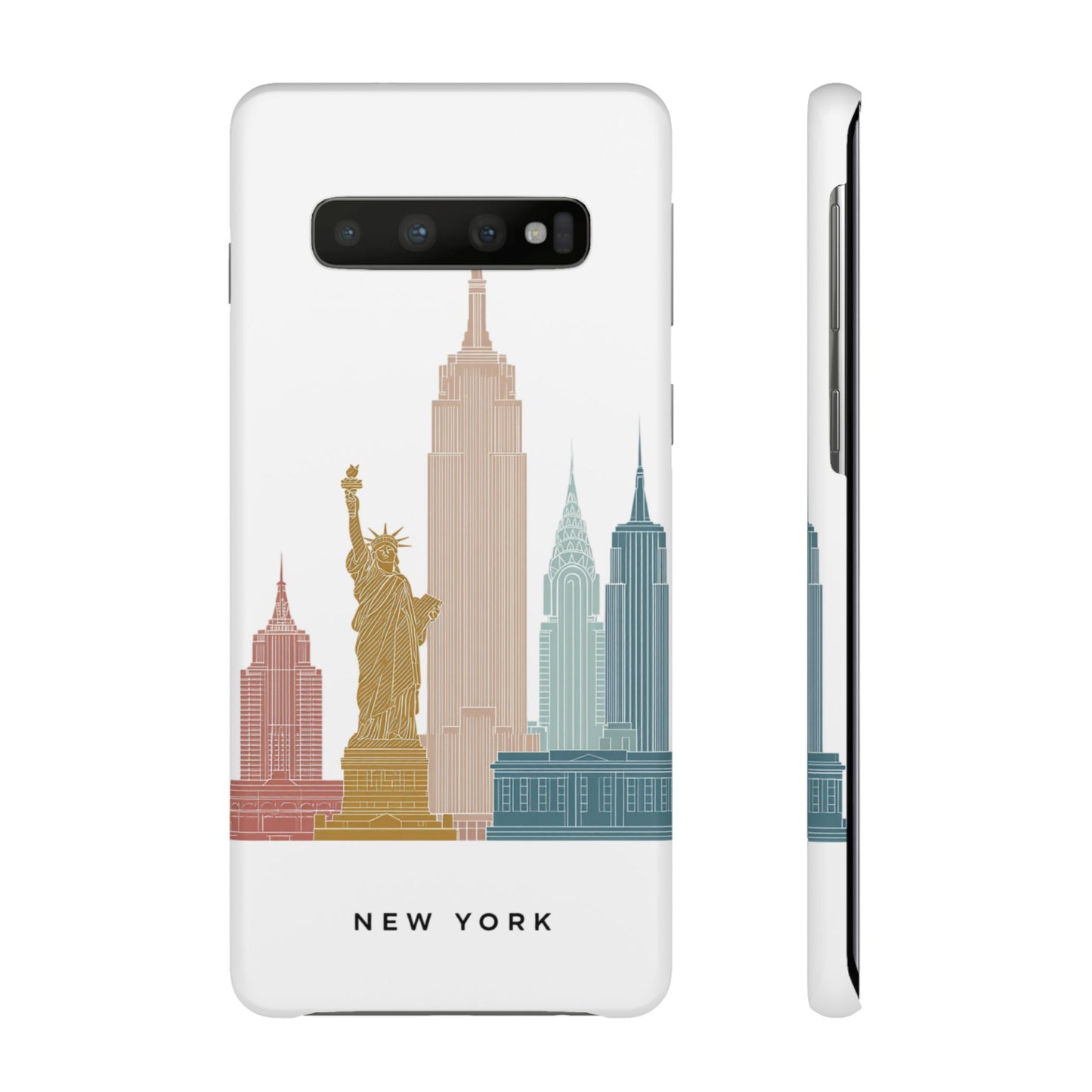 Stylish New York Snap Case, Urban Phone Cover, Cityscape Phone Case, Gift for Travelers, Trendy Protective Case