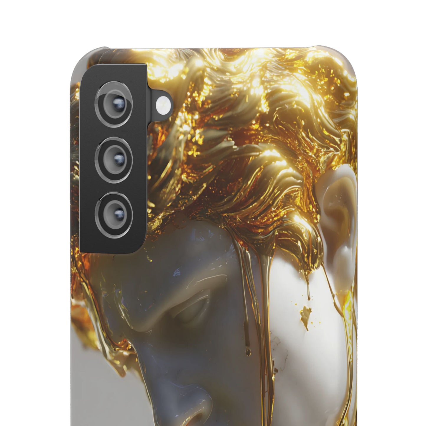 Gold Goddess Art Snap Case, Artistic Phone Cover, Unique Phone Accessory, Gift for Art Lovers, Stylish Protection