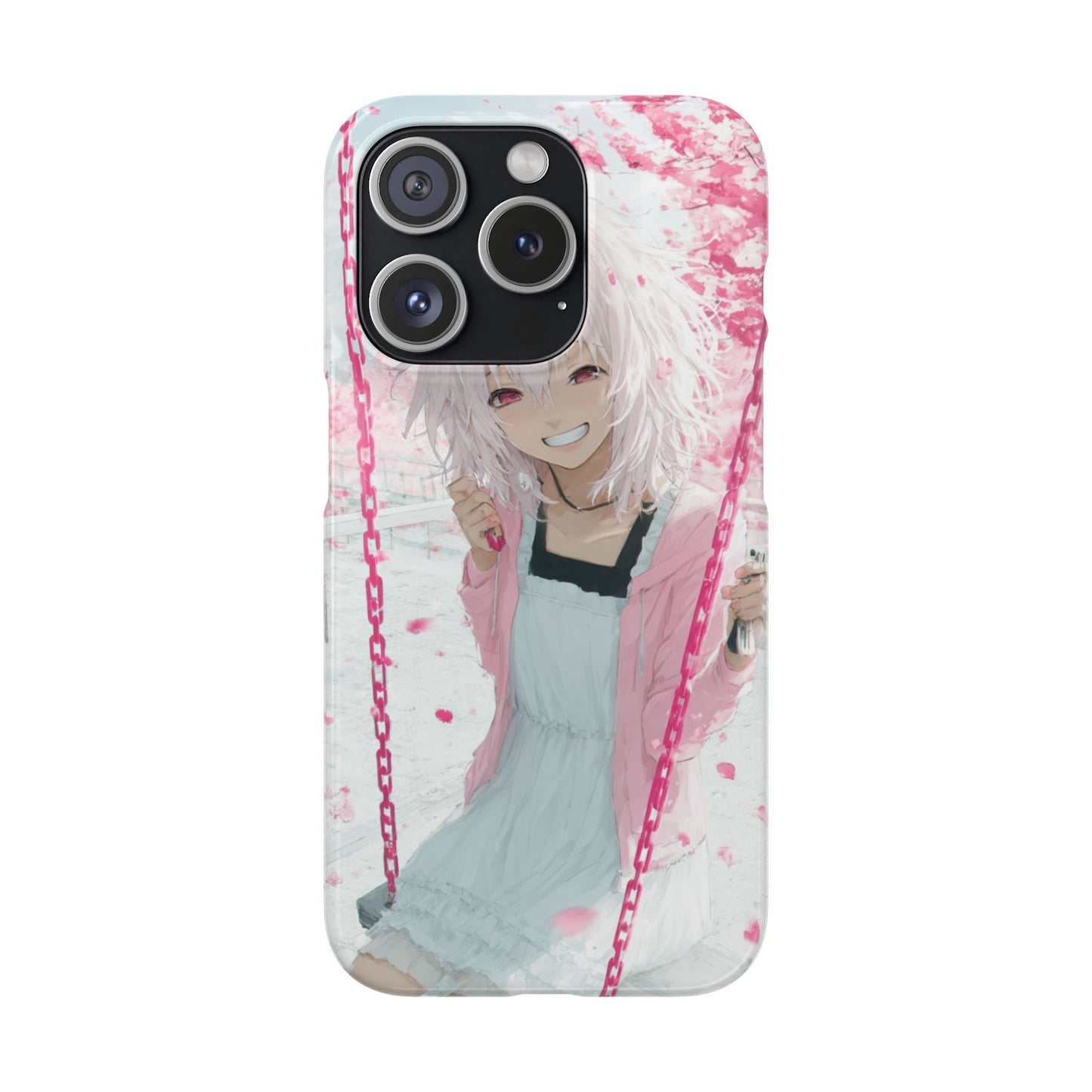 Anime Character Snap Cases for Phone, Cute Aesthetic Phone Cover, Gifts for Otaku, Floral Design, Unique Phone Cases