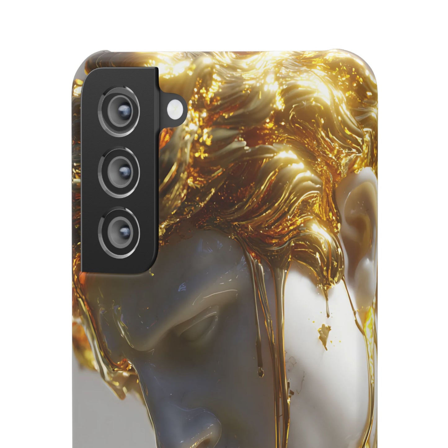 Gold Goddess Art Snap Case, Artistic Phone Cover, Unique Phone Accessory, Gift for Art Lovers, Stylish Protection