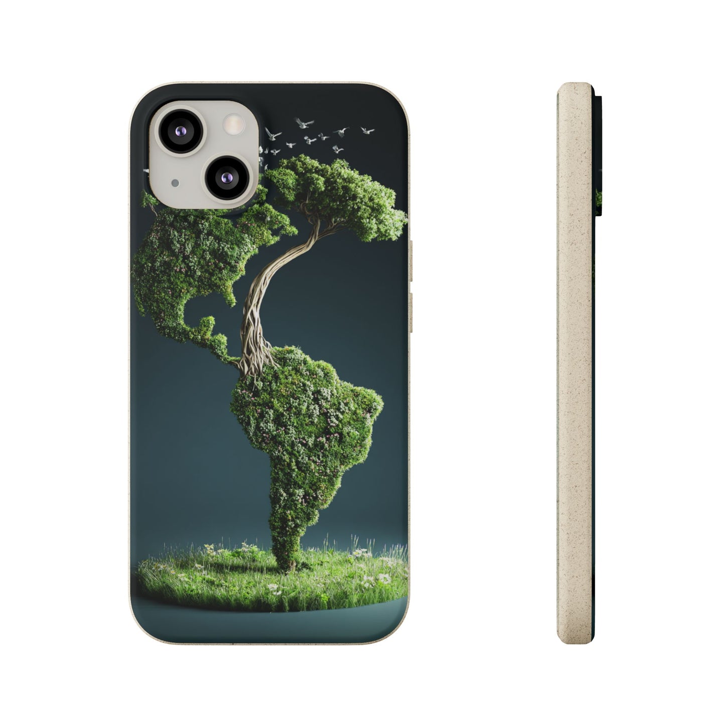 Eco-Friendly Phone Case | Biodegradable Cases for Nature Lovers, Sustainable Gift, Earth Day, Green Living, Eco-Conscious