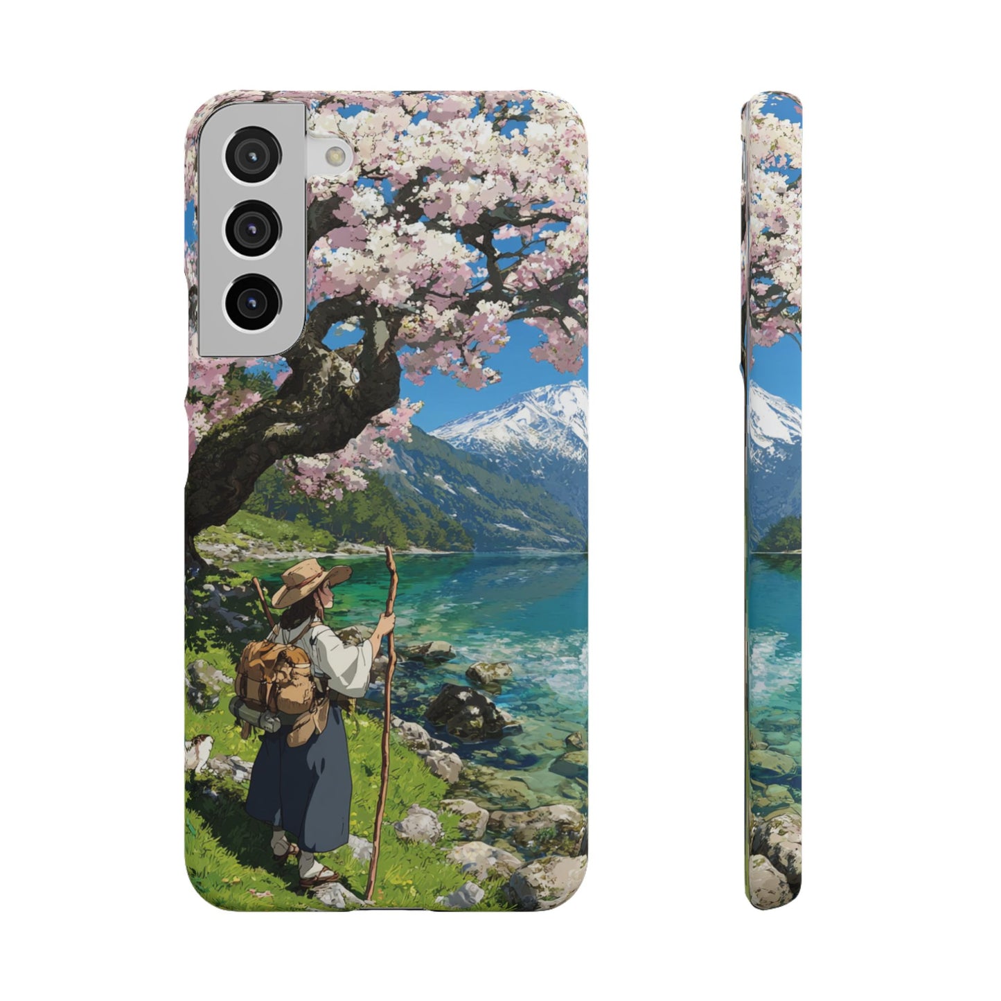 Nature-Inspired Snap Cases for Phone Protection, Floral Phone Covers, Cherry Blossom Aesthetic, Gifts for Nature Lovers, Spring Accessories