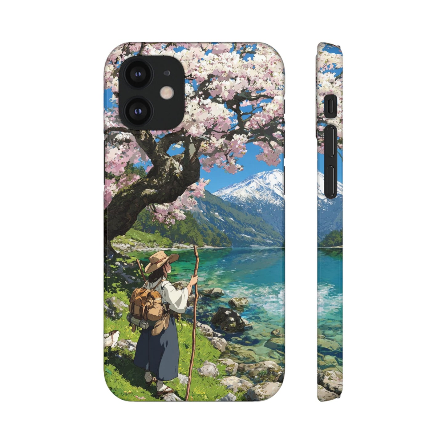 Nature-Inspired Snap Cases for Phone Protection, Floral Phone Covers, Cherry Blossom Aesthetic, Gifts for Nature Lovers, Spring Accessories