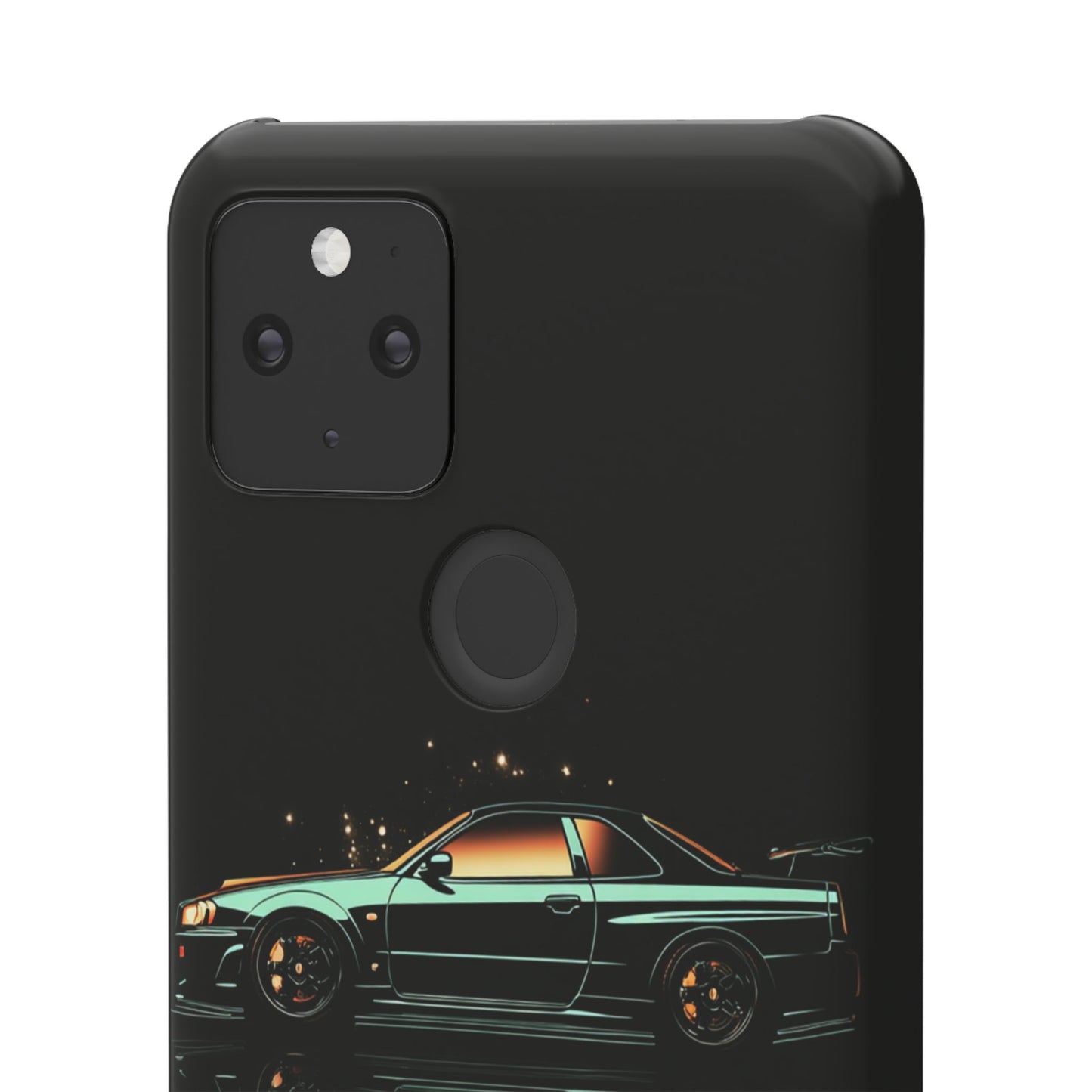 Green Skyleine R34 GTR Art Snap Case and Protective Phone Cover For iPhone and Samsung