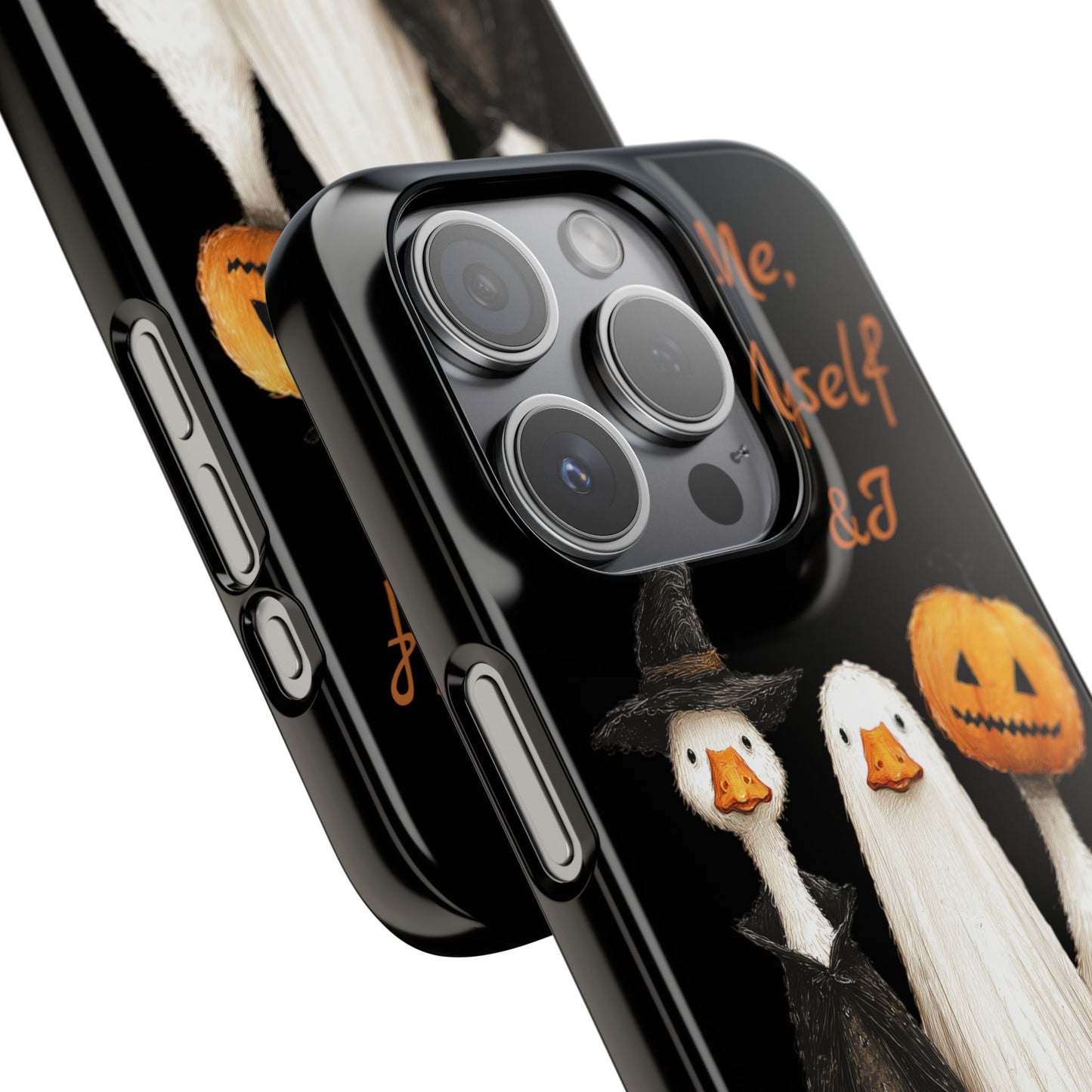 Halloween Goose Snap Case, Funny Goose Phone Case, Fall Accessories, Cute Halloween Gift, Me Myself & I Design