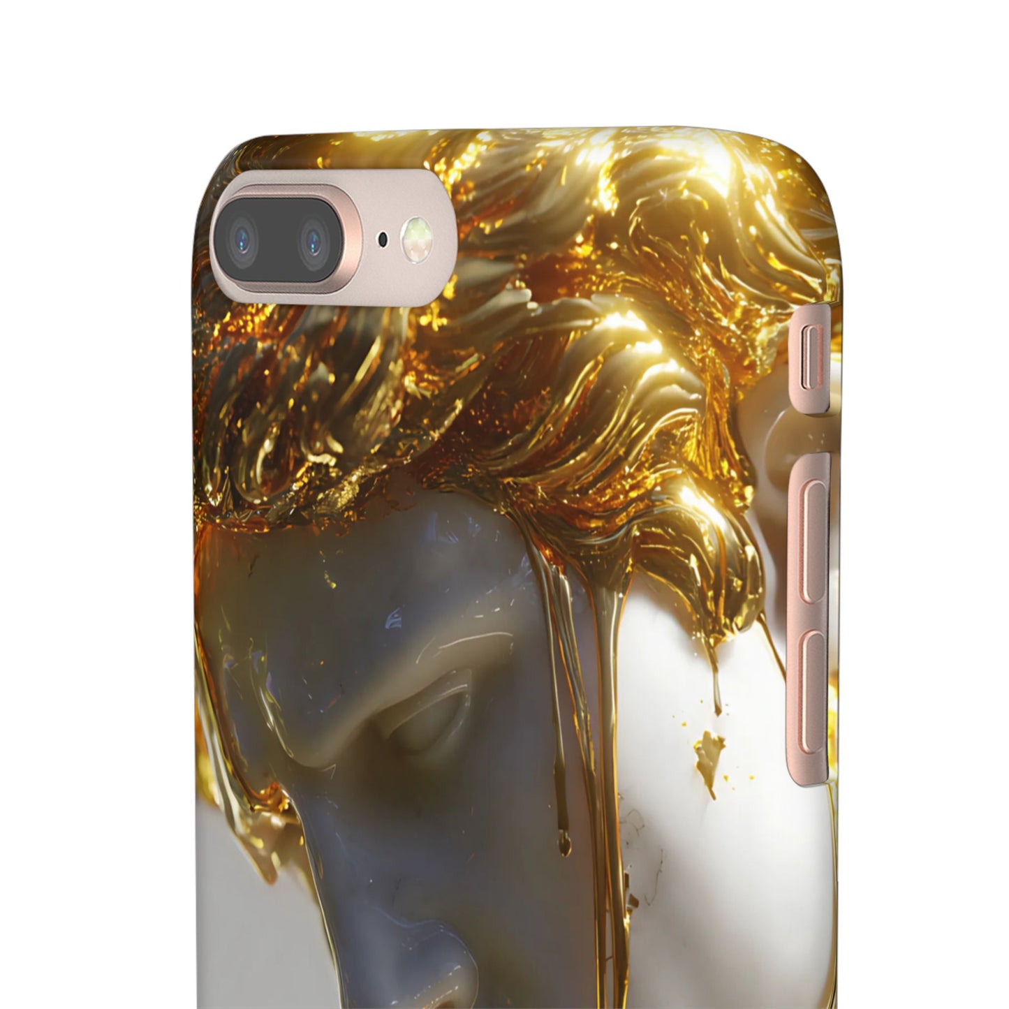 Gold Goddess Art Snap Case, Artistic Phone Cover, Unique Phone Accessory, Gift for Art Lovers, Stylish Protection