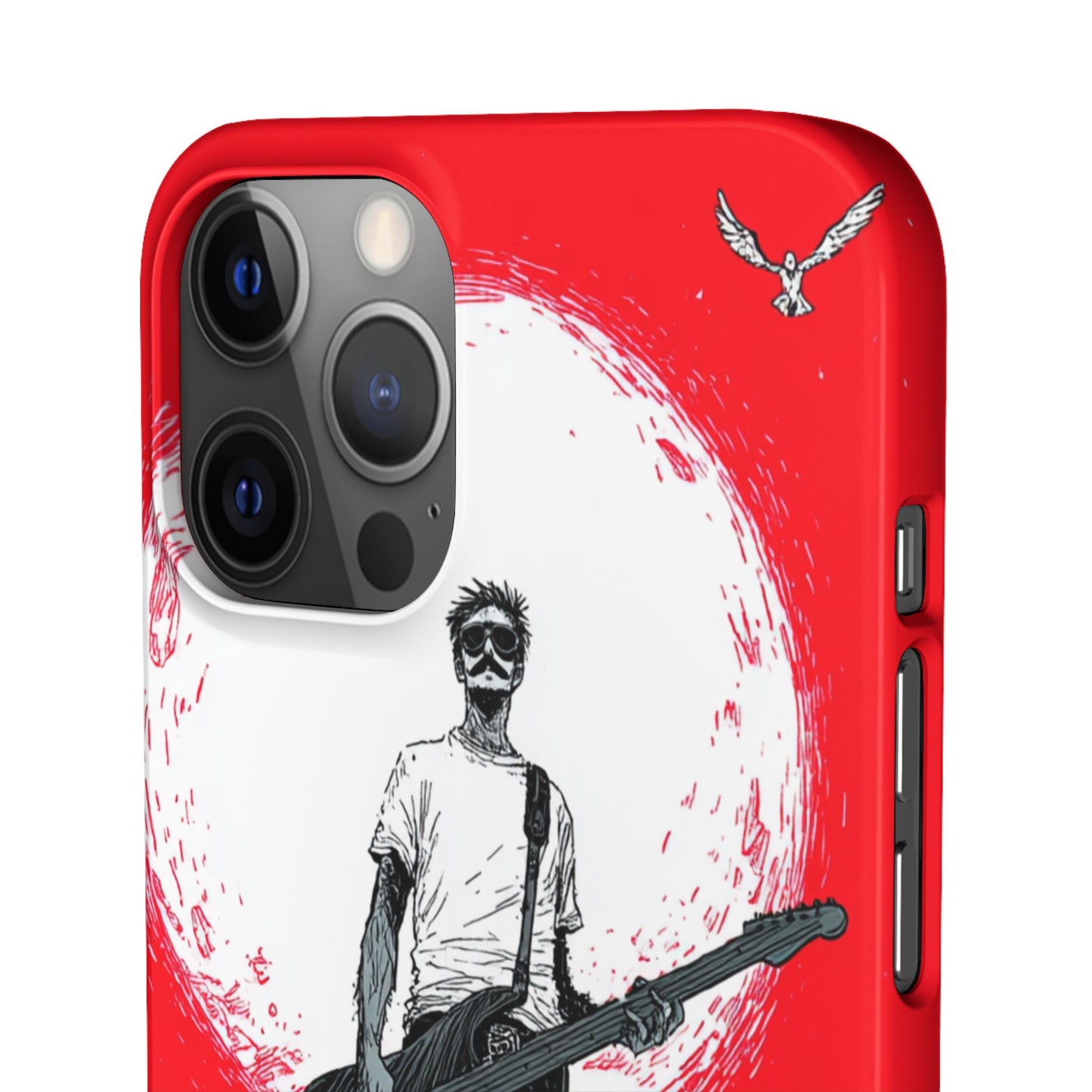 Rock & Roll Snap Cases - Music Lover's Phone Protection, Edgy Art, Gift for Guitarists, Cool Accessory for Teens