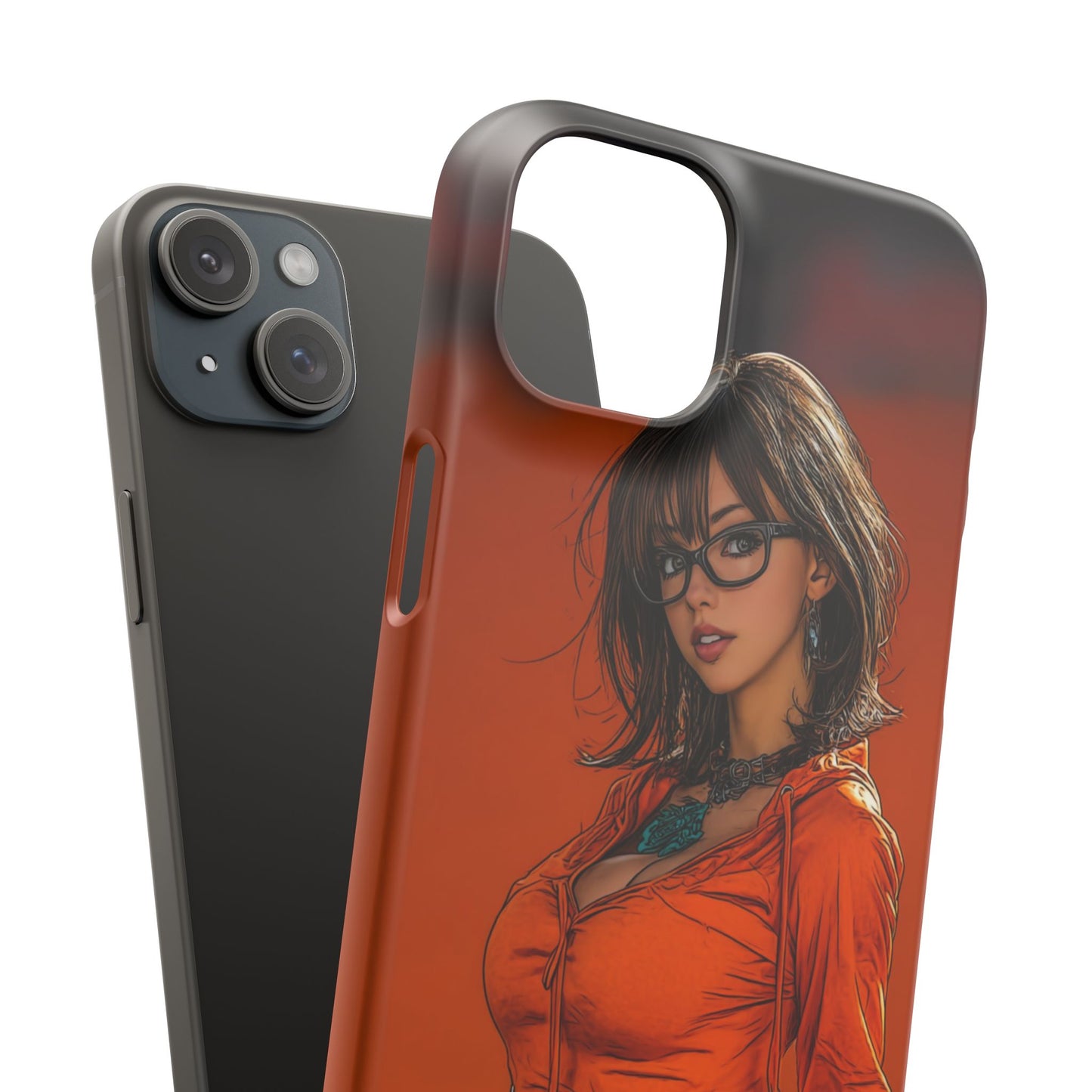 Velma Dinkley Cleveland Browns Fan Snap Cases, Phone Cover, Cartoon Style Art, Custom Case, Protective Shell