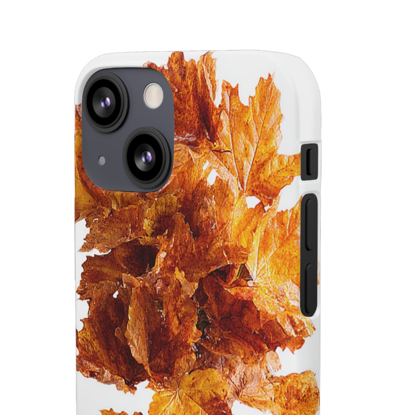 Autumn Leaf Phone Case | Fall Snap Cases, Phone Accessories, Nature Lover Gift, Seasonal Decor, Cozy Fall Vibes