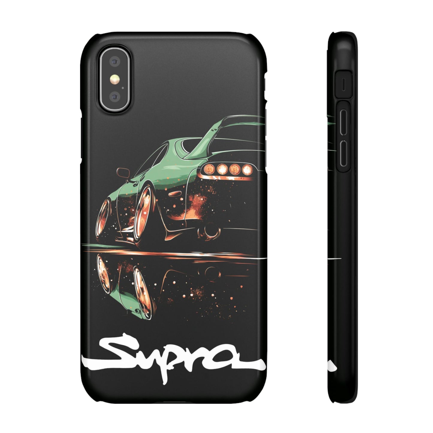 A80 MK4 Green Supra Art Snap Case and Protective Phone Cover For iPhone and Samsung