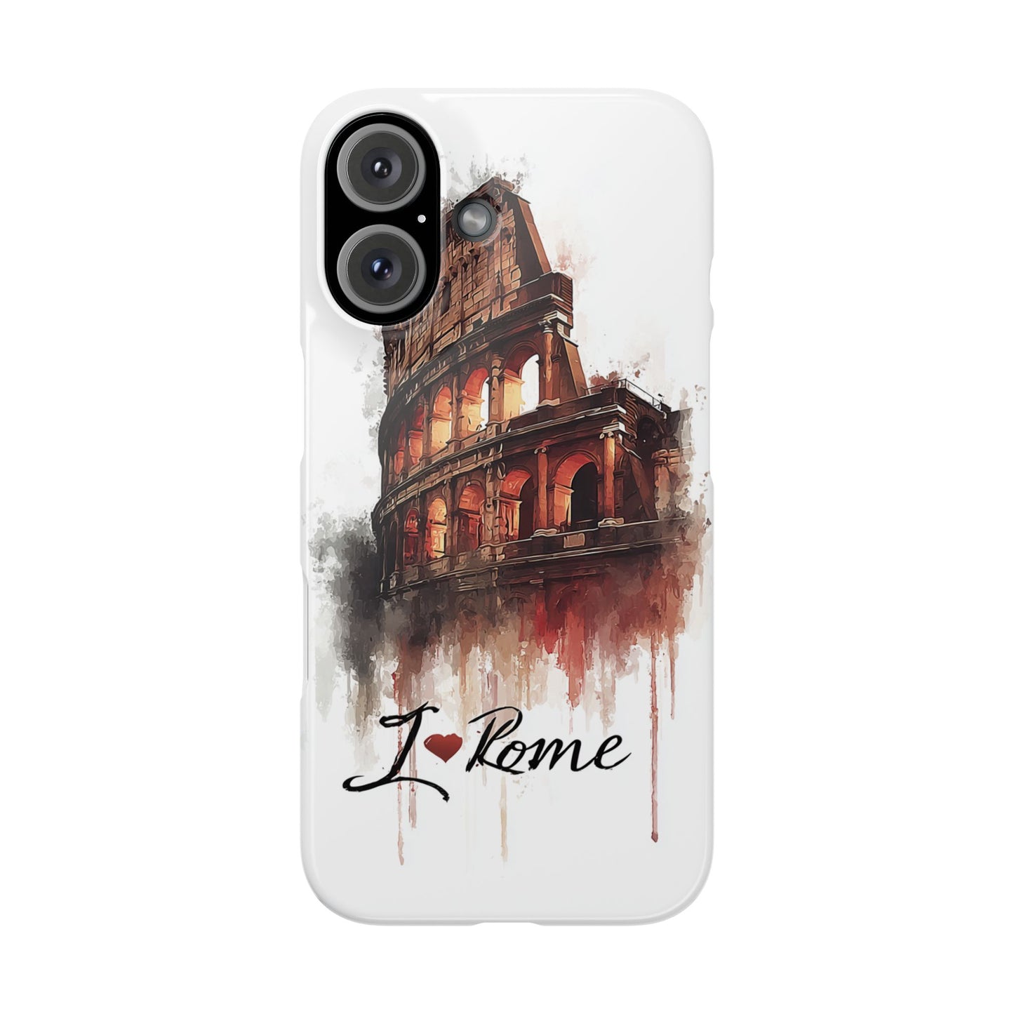 I Love Rome Snap Cases, Urban Phone Covers, Travel Accessories, Gift for Travelers, City Love Merch