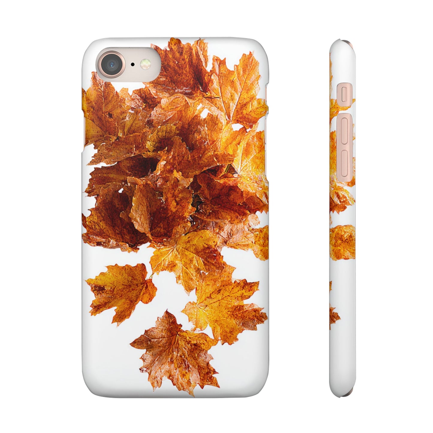 Autumn Leaf Phone Case | Fall Snap Cases, Phone Accessories, Nature Lover Gift, Seasonal Decor, Cozy Fall Vibes