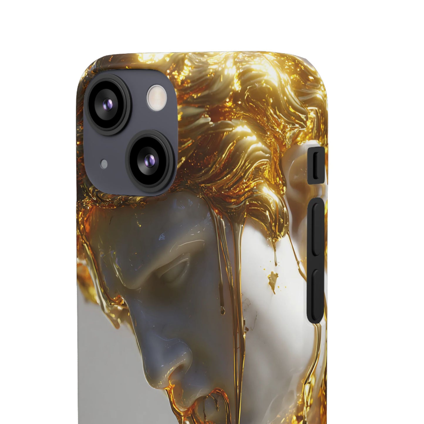 Gold Goddess Art Snap Case, Artistic Phone Cover, Unique Phone Accessory, Gift for Art Lovers, Stylish Protection