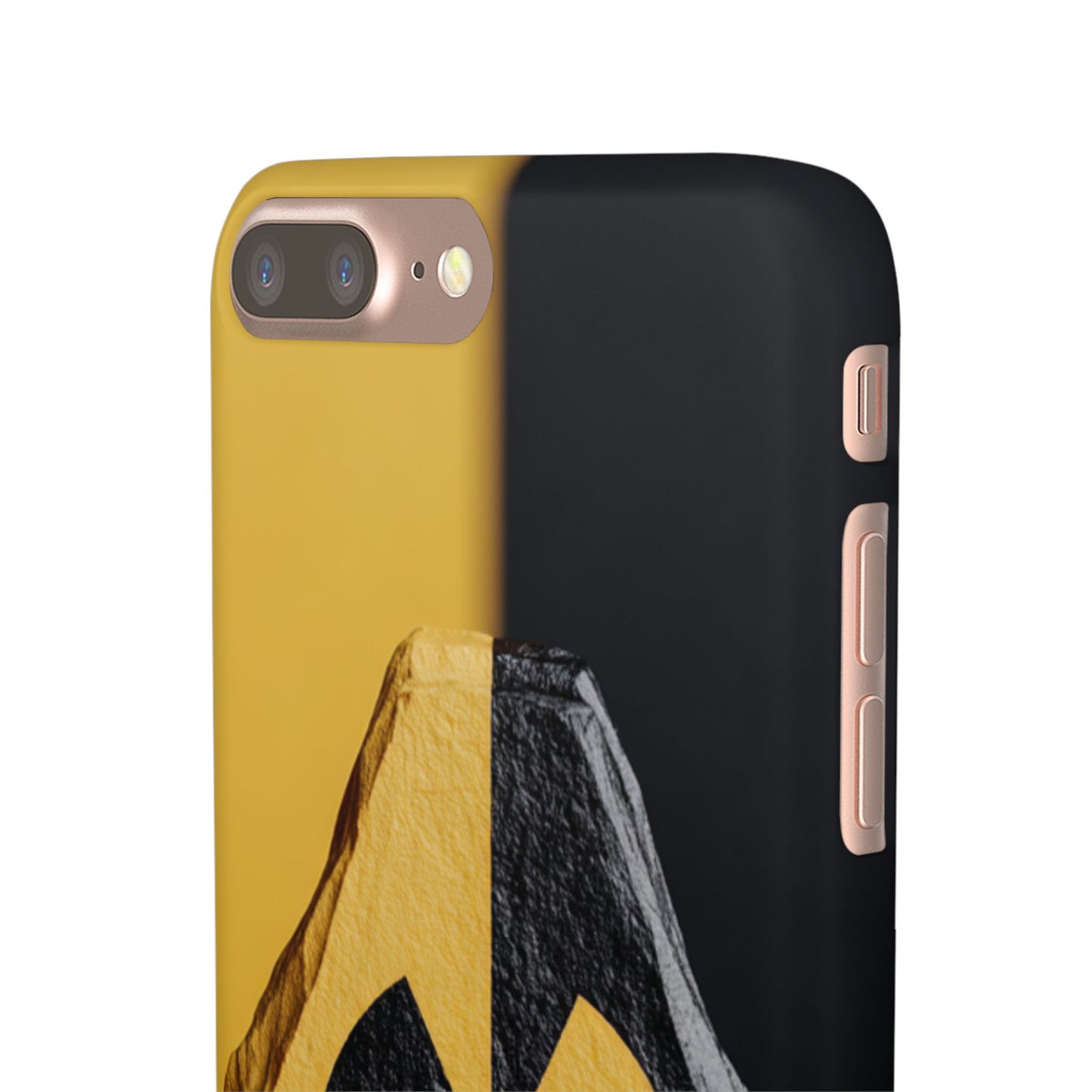 Bold Graphic Snap Case, Radiation Symbol Phone Cover, Trendy Phone Accessory, Unique Gift for Tech Lovers, Stylish Mobile Case