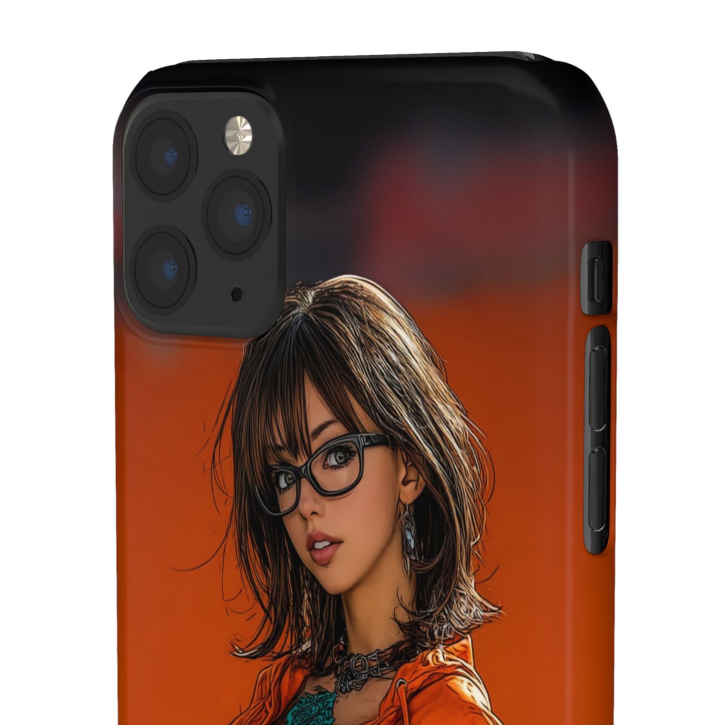 Velma Dinkley Cleveland Browns Fan Snap Cases, Phone Cover, Cartoon Style Art, Custom Case, Protective Shell