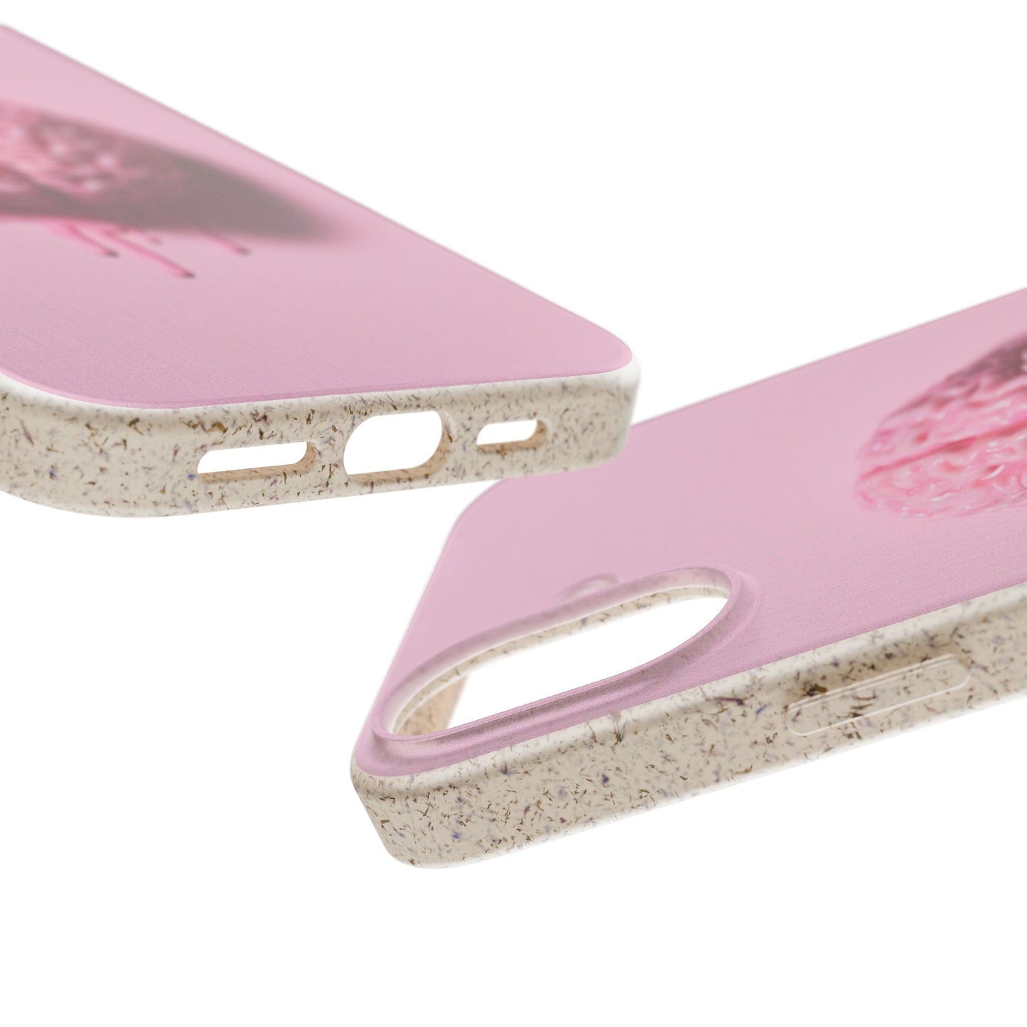 Eco-Friendly Brain Design Phone Case, Biodegradable Phone Cover, Unique Gift for Tech Lovers, Sustainable Accessory, Cute Phone Case