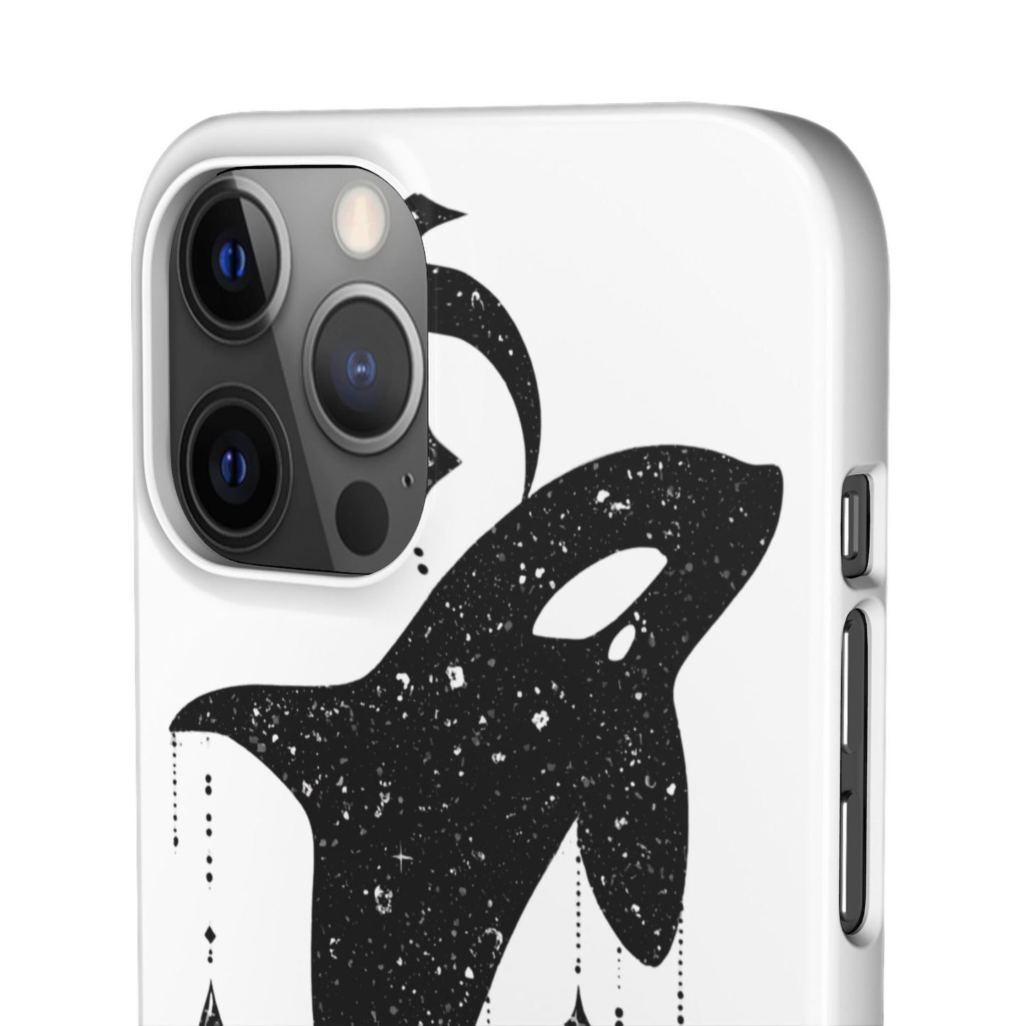 Celestial Orca Snap Case | Phone Cover, Whale Lover Gift, Cosmic Decor, Unique Art, Ocean Vibe