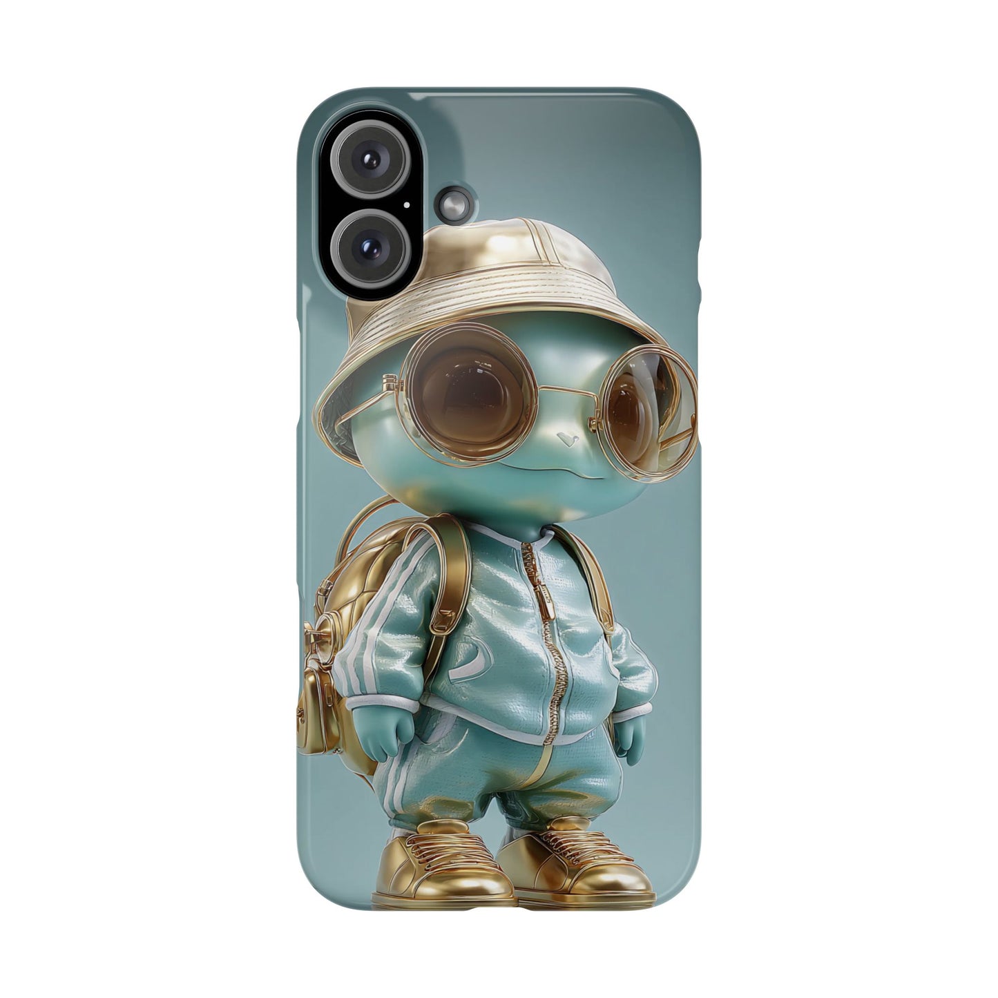 Trendy Character Snap Case for Phone, Cute Phone Cover, Gift for Kids, Cartoon Style Gadget Accessory, Fun Phone Protection