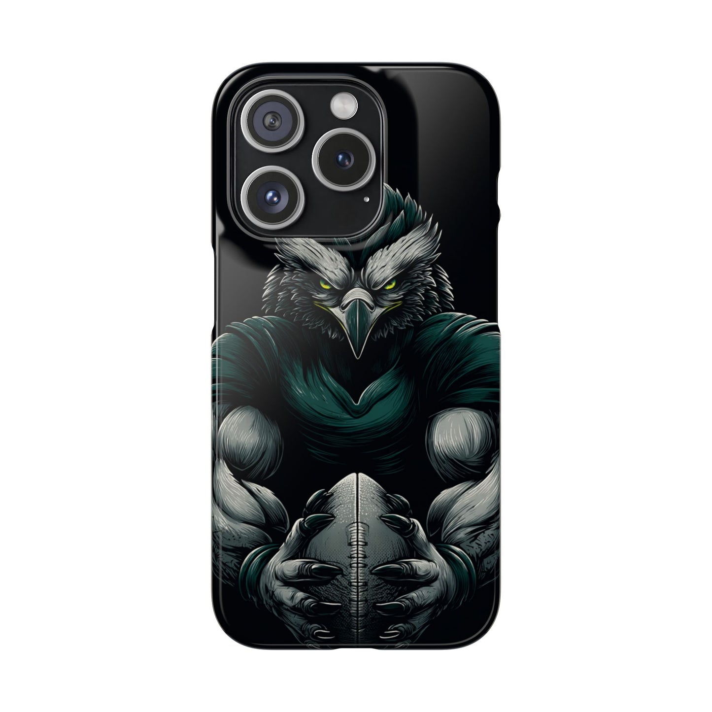 Philadelphia Eagles Art Snap Case, NFL Phone Cover, Sports Fan Gift, Football Team Accessories, Protective Cell Phone Shell