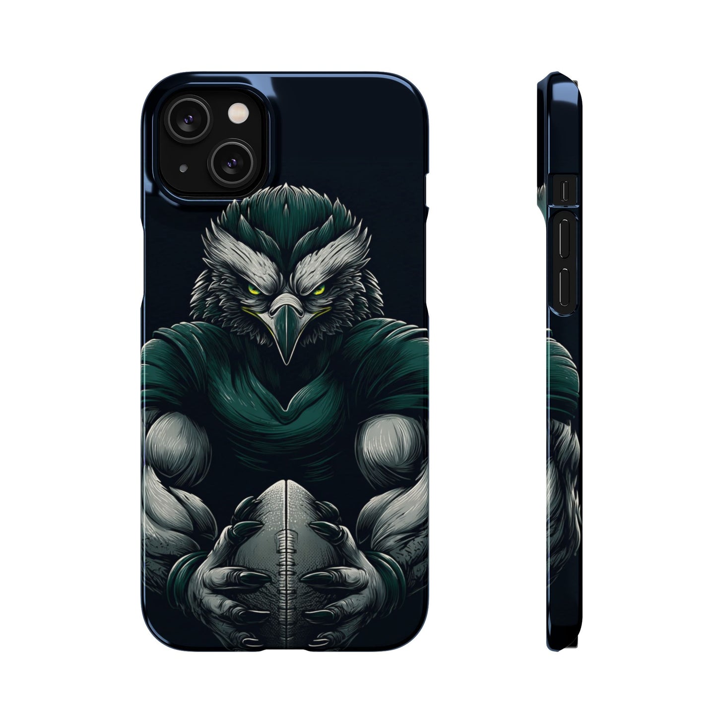 Philadelphia Eagles Art Snap Case, NFL Phone Cover, Sports Fan Gift, Football Team Accessories, Protective Cell Phone Shell