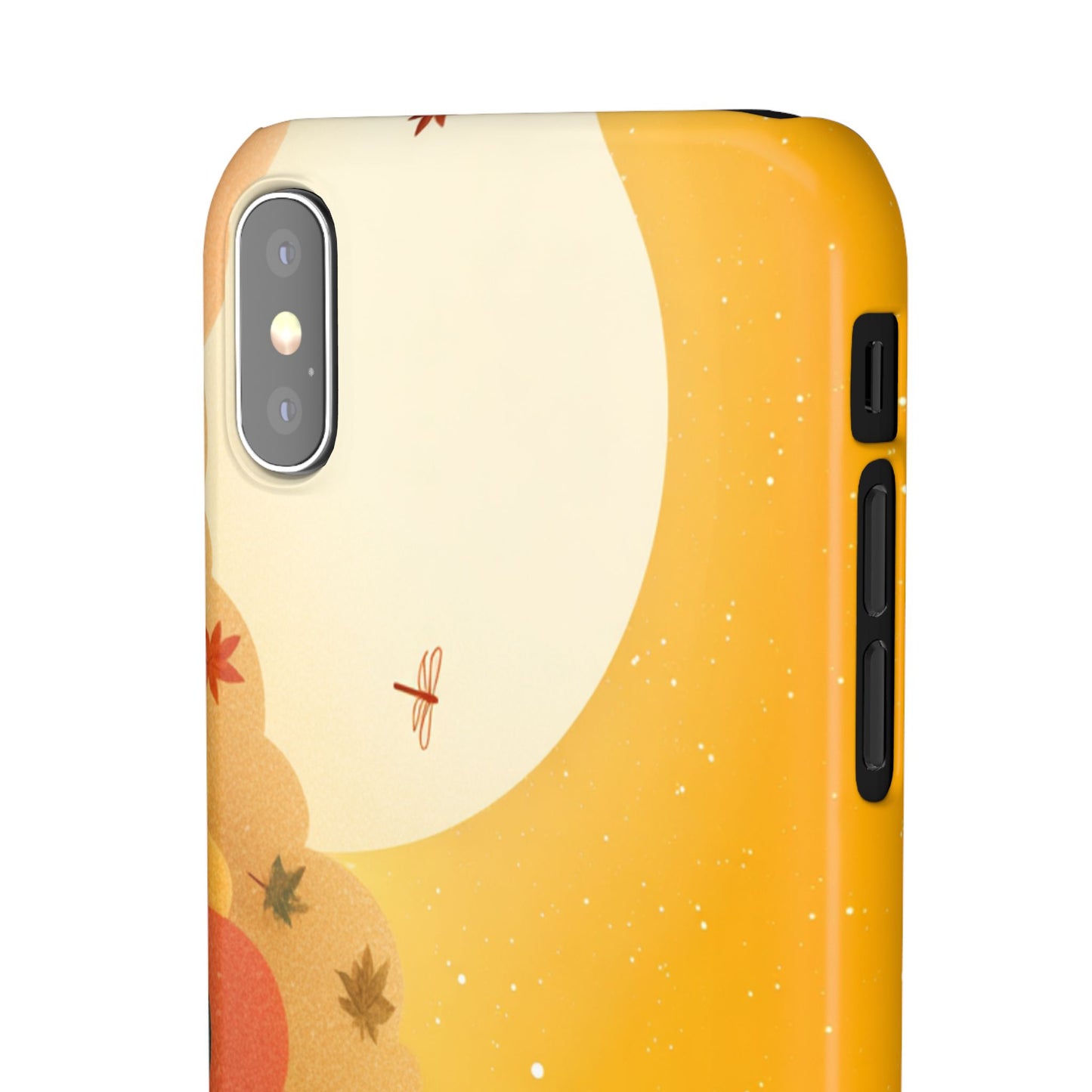 Autumn Sunset Snap Case, Fall Phone Cover, Nature-Themed Accessory, Gift for Her, Seasonal Aesthetic