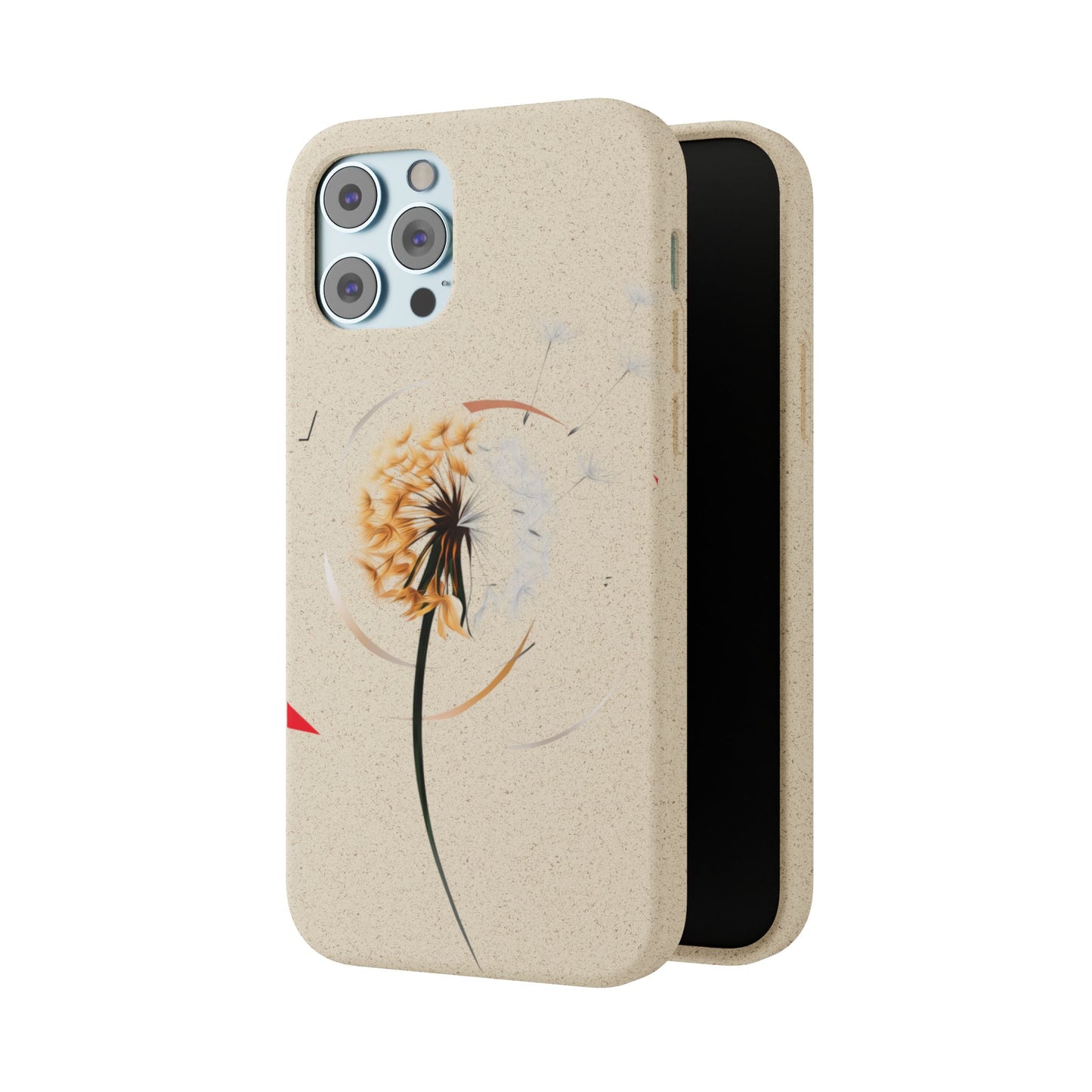 Plastic Free Eco-Friendly Phone Cases with Floral Design Sustainable Gift for Iphone and Samsungs