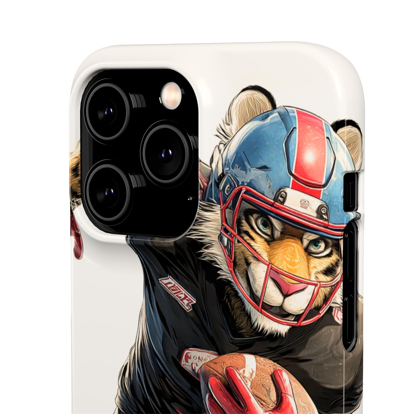 Sporty Animal Snap Cases for Phone, Unique Art, Gift for Sports Lovers, Fun Design for Gamers, iPhone Accessories