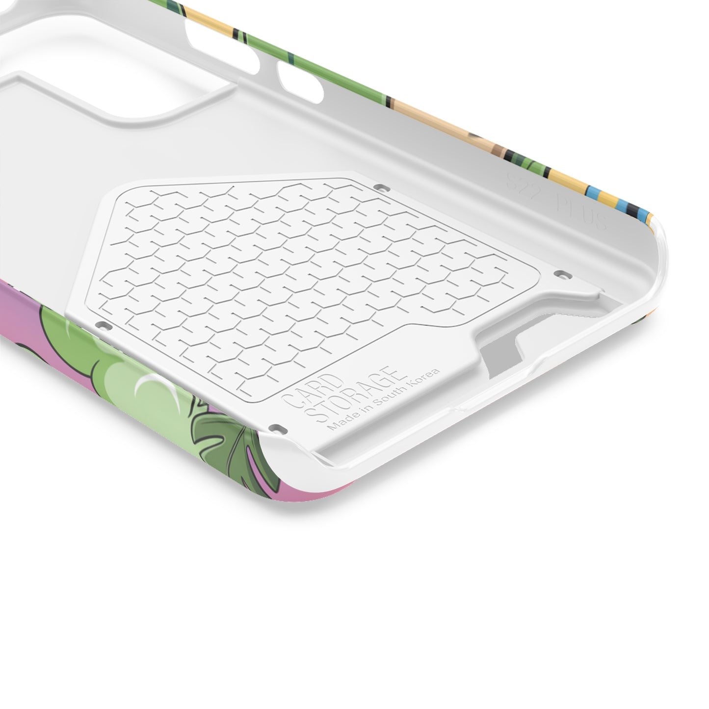 Chill Vibes Phone Case with Card Holder, Fun Dino Design for Teens, Cute Gift, Summer Vibes, Trendy Accessories